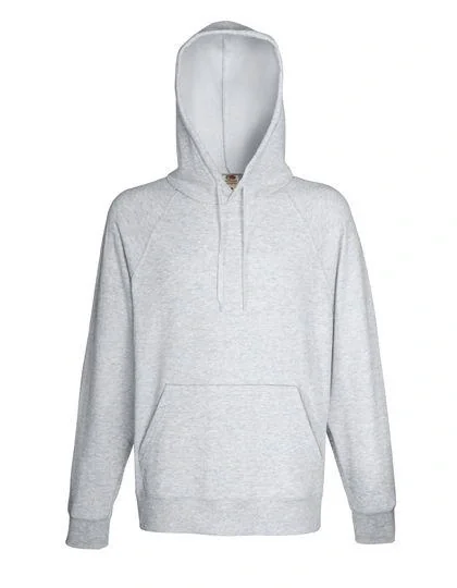Hoody mit Kängurutasche, Farbe hellgrau, Gr.M - 9