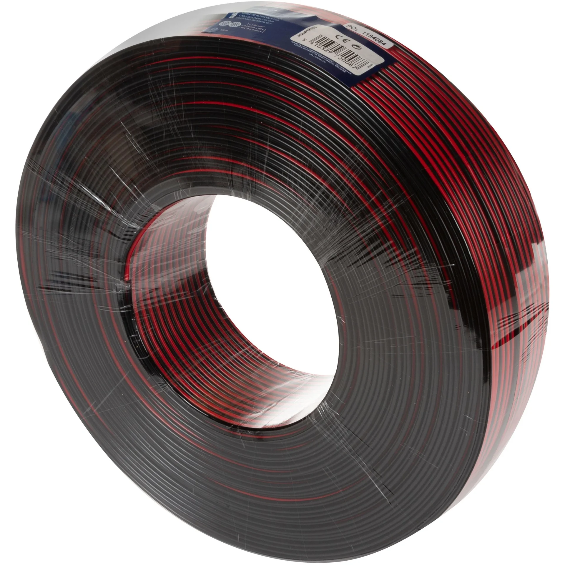 cca-lautsprecherkabel - rot/schwarz - 2 x 1.50 mm² - 300 m - 2