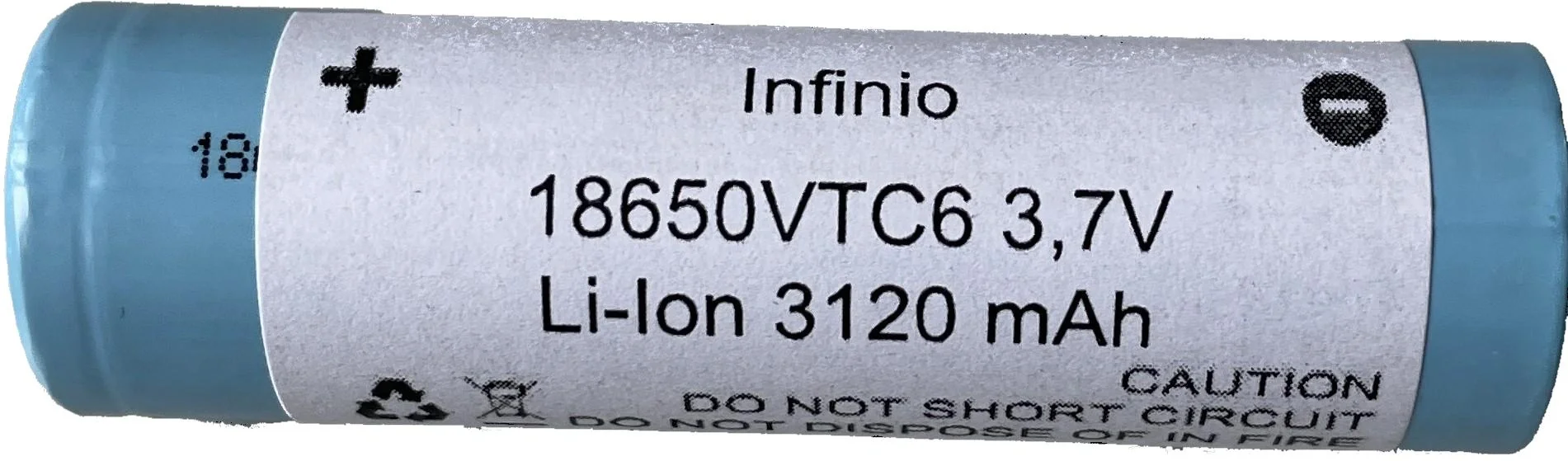 Lithium-Ionen Akku mit 3120 mAh und 3,7 Volt - 2er Box - 6