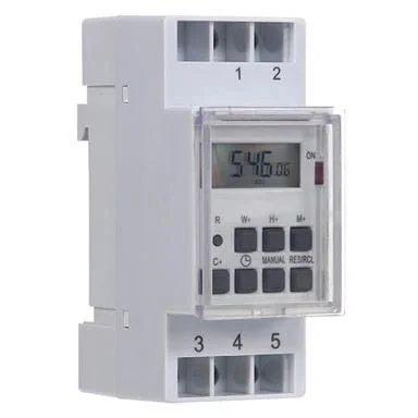 Digitale Wochenzeitschaltuhr - DIN-Schienenmontage - 3