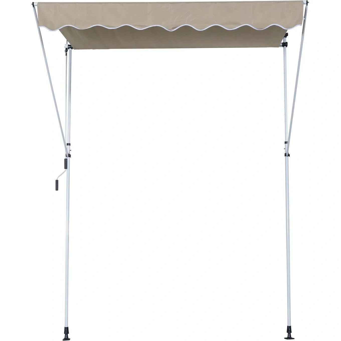 Markise Klemmmarkise Sonnenschutz Beige 200 x 150cm - 4