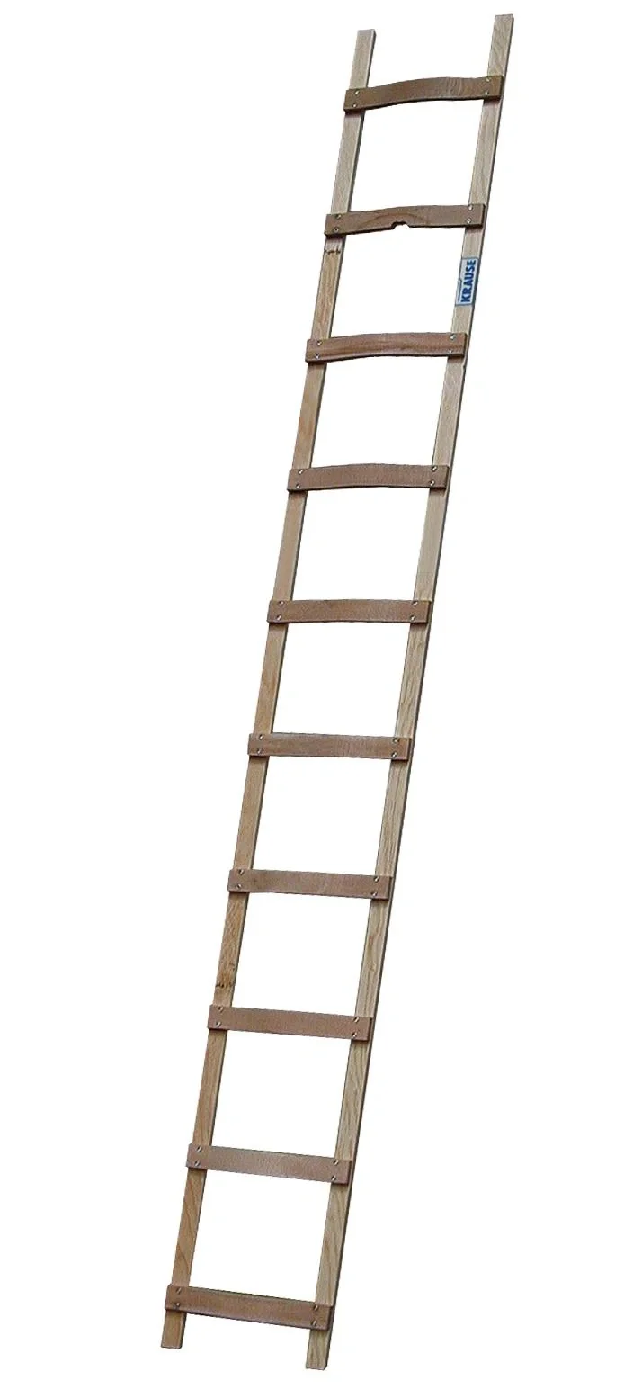 Dachleiter, 14 Sprossen, Holz - Breite 37 cm, Länge 395 cm - 2