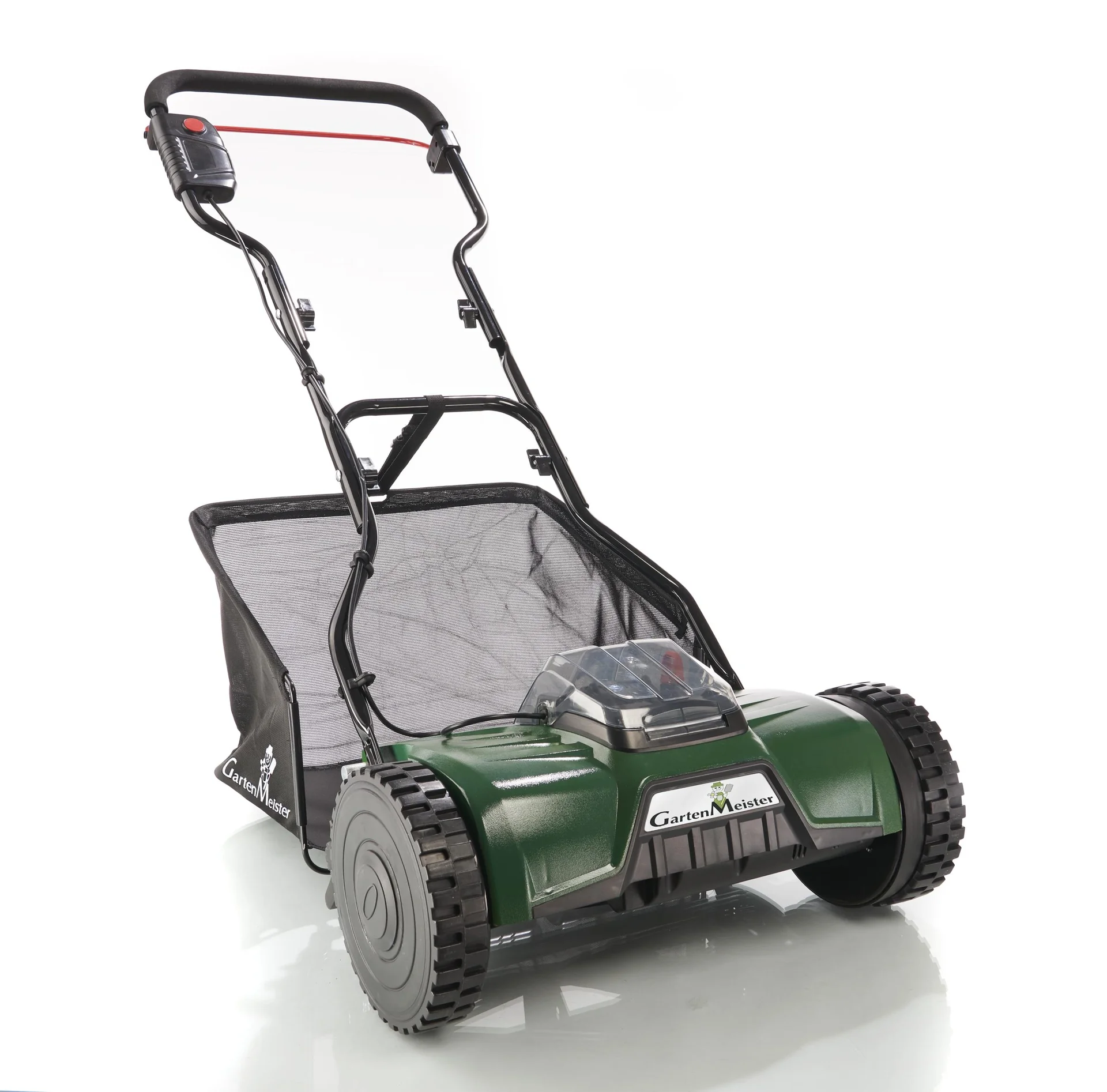 Set Akku-Walzenmäher „GM 38/18“, Li-Ion-Akku, 18 Volt, 2,0 Ah und Li-Ion-Akku-Schnellladegerät, 18 Volt - 11