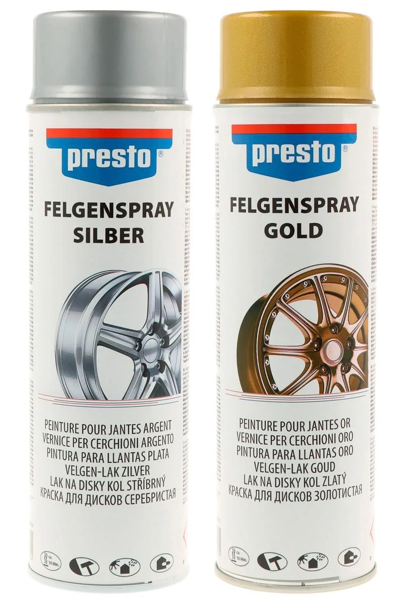 Felgenlack, Farbe gold, 500 ml - 2