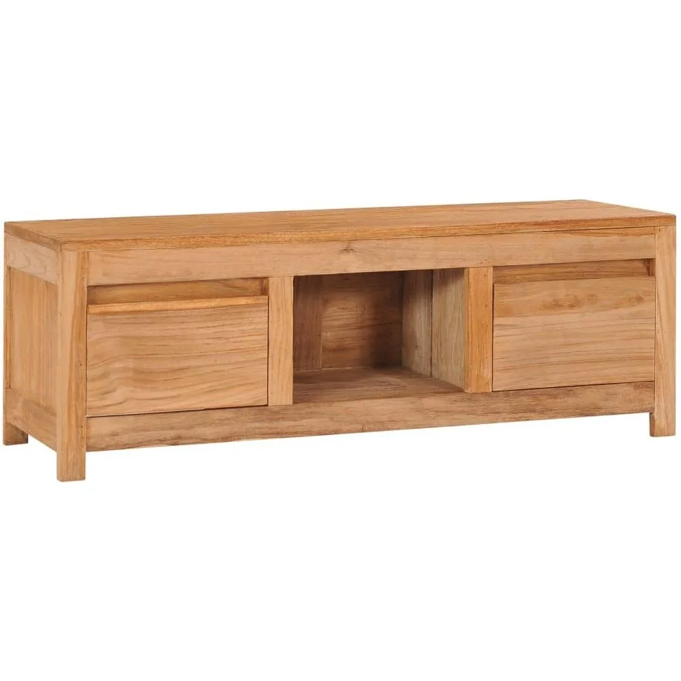 TV-Schrank 100x30x35 cm massiv Teak - 5