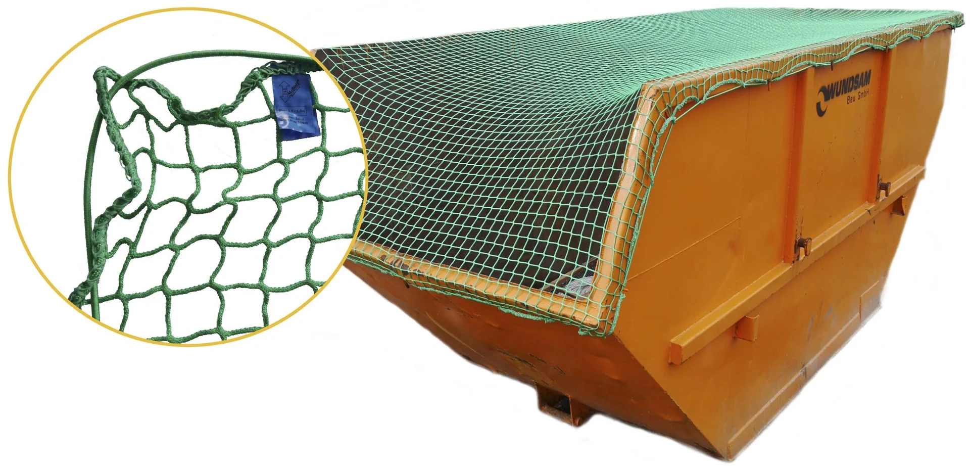 Containernetz mit Gummiseil, 2,5 x 2 m - 4