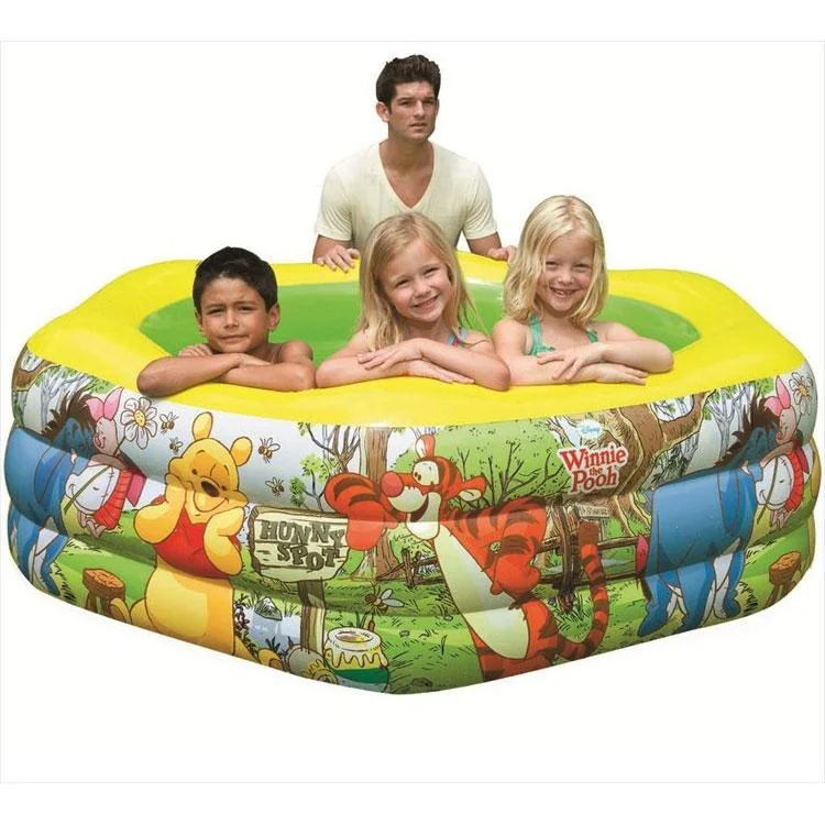 Winnie the Pooh aufblasbarer Pool deluxe - 1