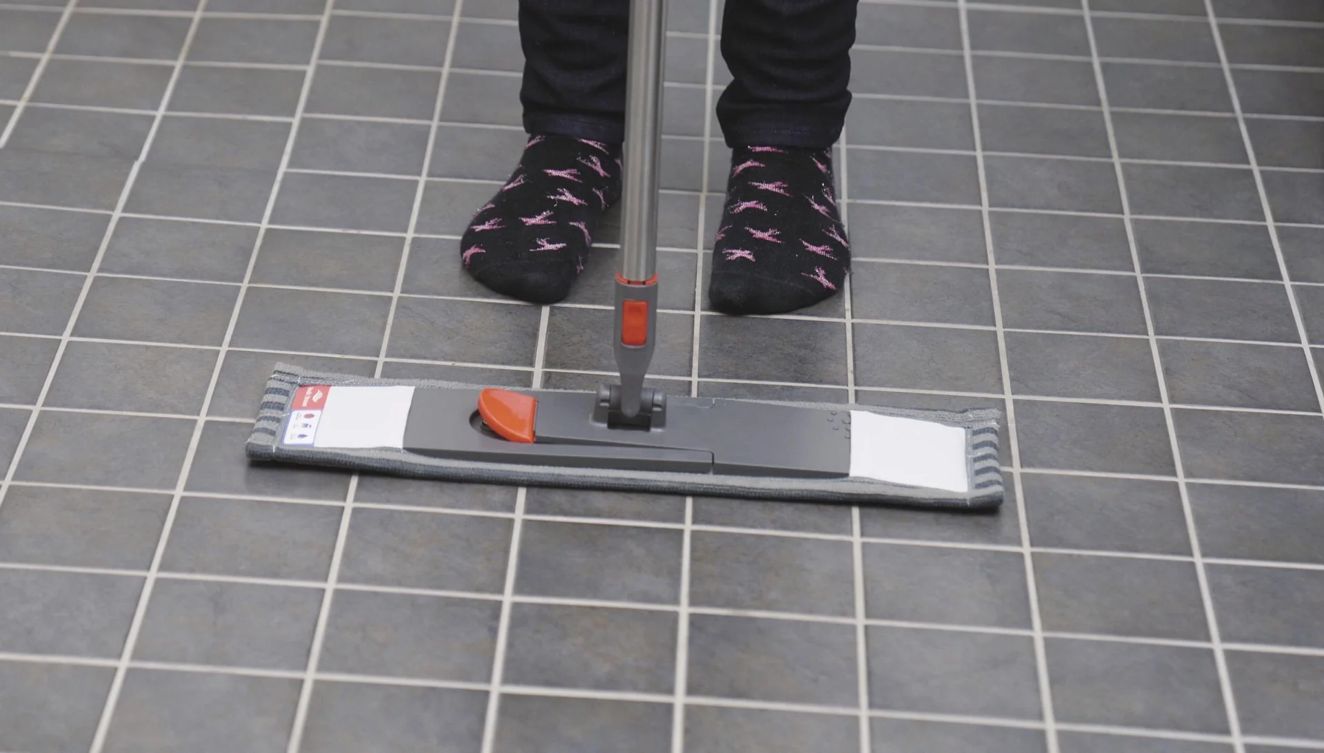 Mikrofaser-Ersatzbezug, grob für Bodenwischer mit Teleskopstiel - 5