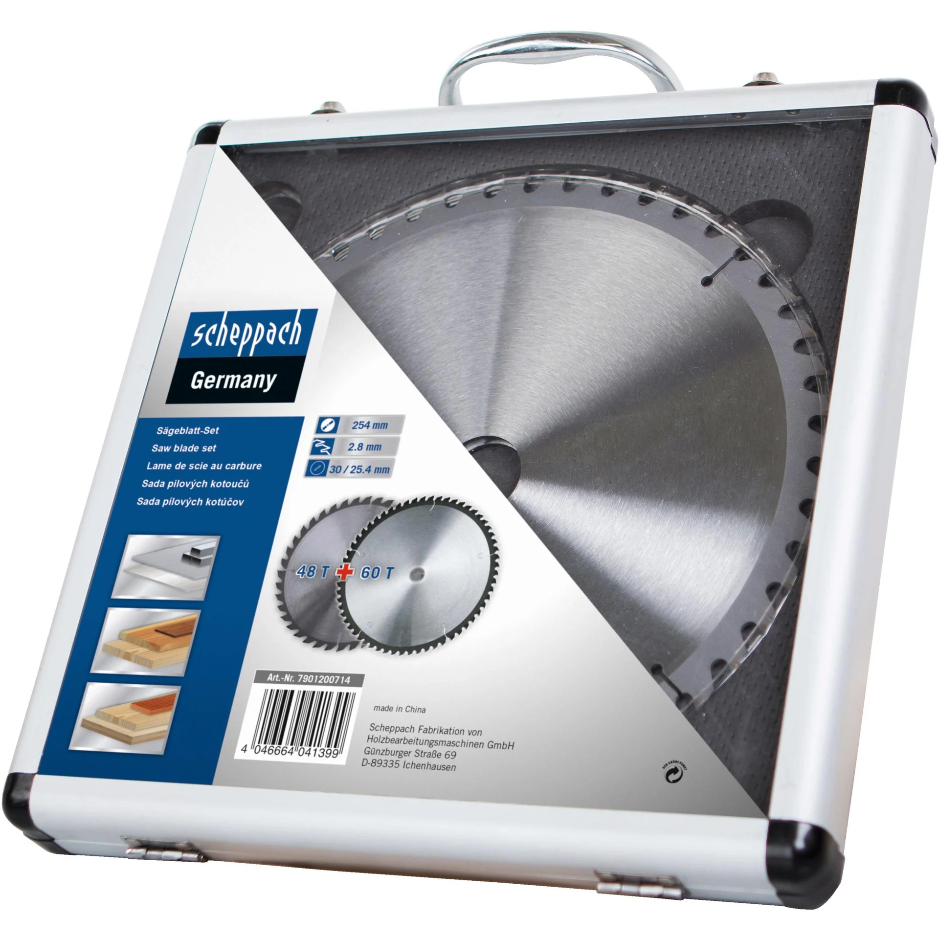 Sägeblatt-Satz O254mm, 2 Stück - 3