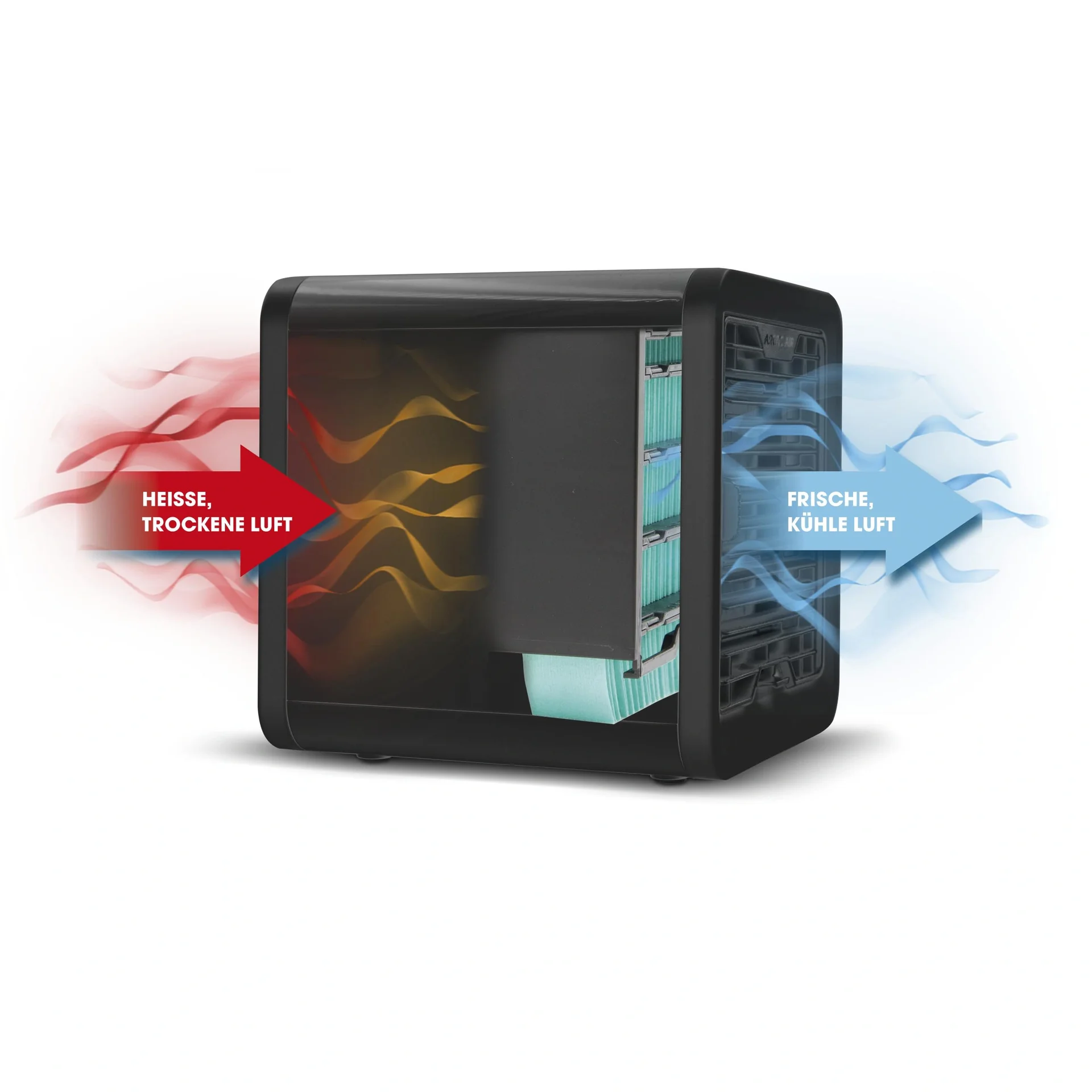 Verdunstungs-Klimagerät Arctic Air schwarz - 9