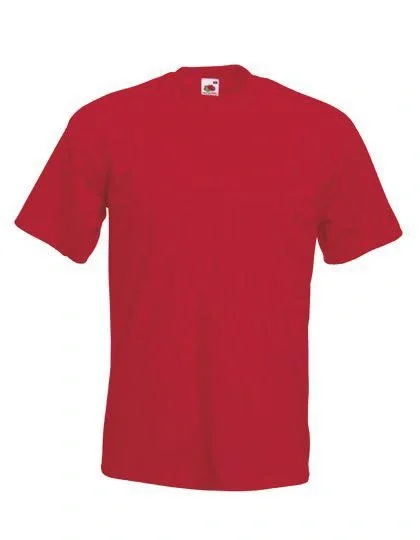 T-Shirt mit Rundhalsausschnitt, Farbe rot Gr.L - 4