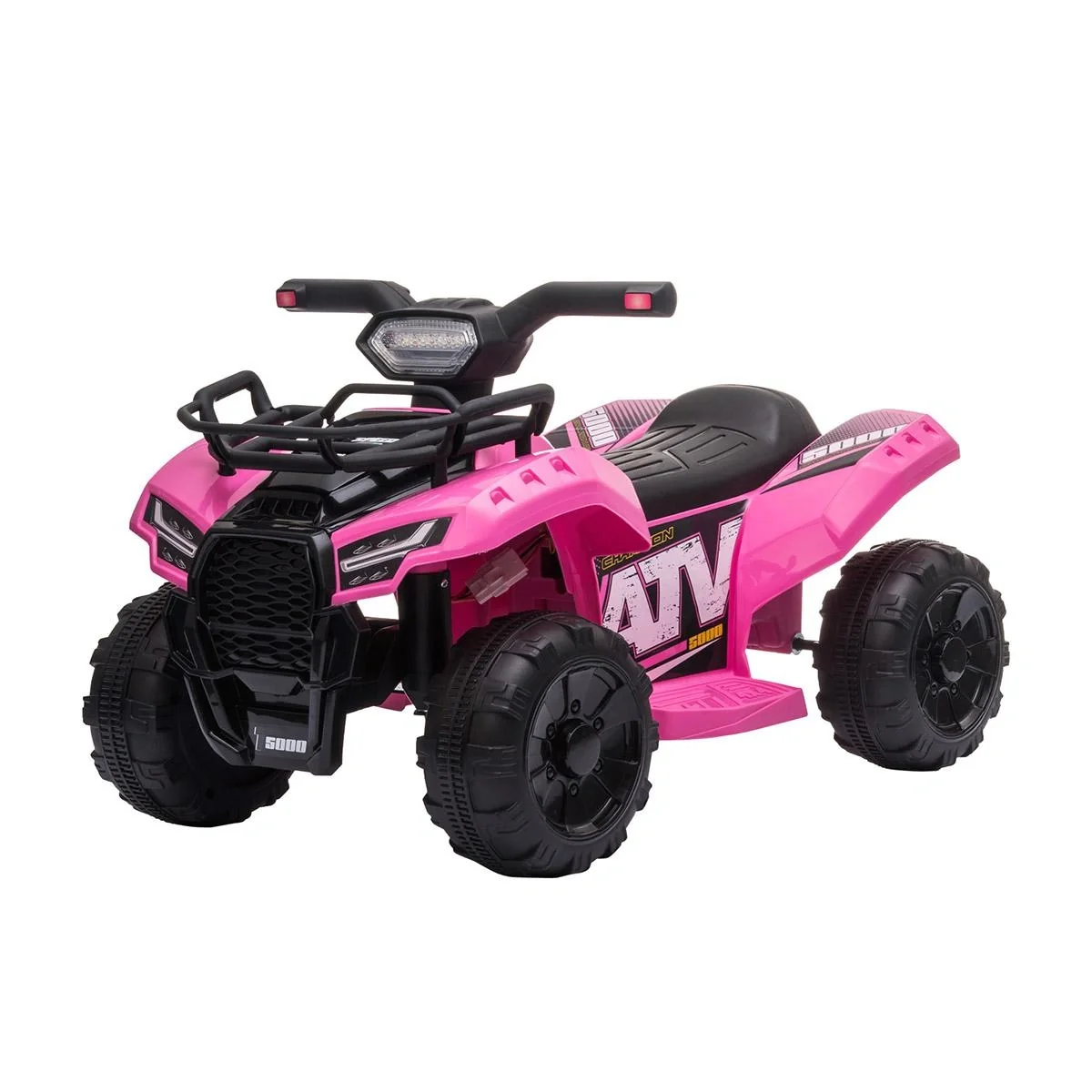 Mini Elektro-Quad Kinder Elektro ATV Kinderwagen LED Frontlicht Kinderfahrzeug Kindermotorrad Elektroquad für 18-36 Mo - 1