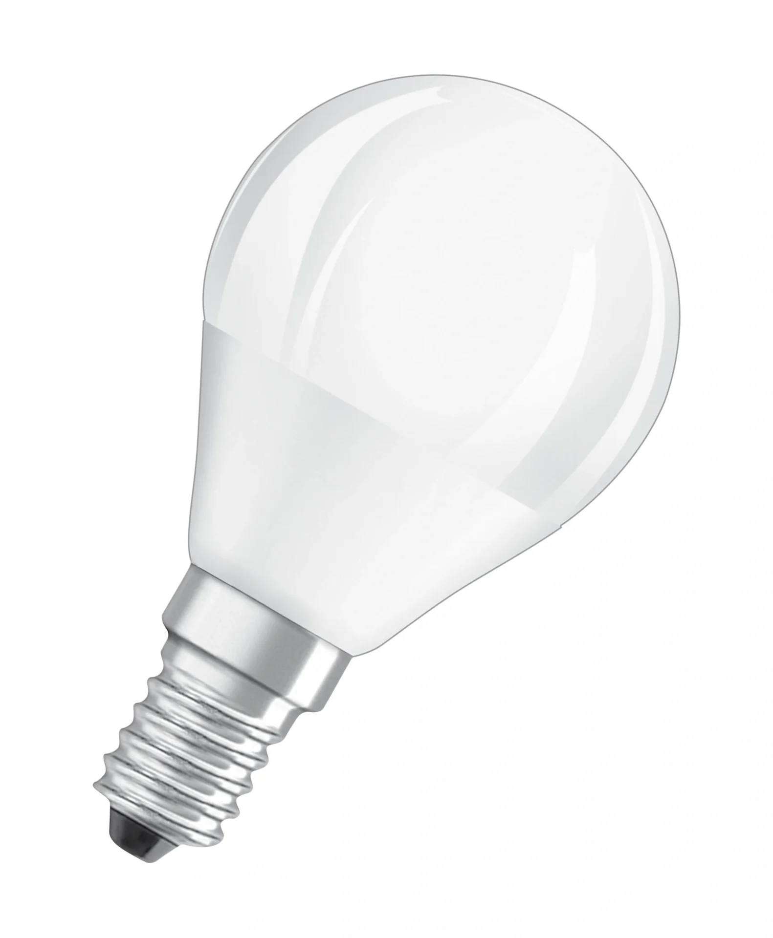 BASE RETRO SMD LED Tropfenlampe mit 5,5 Watt, E14, warmweiß, matt - 3 Stück - 5