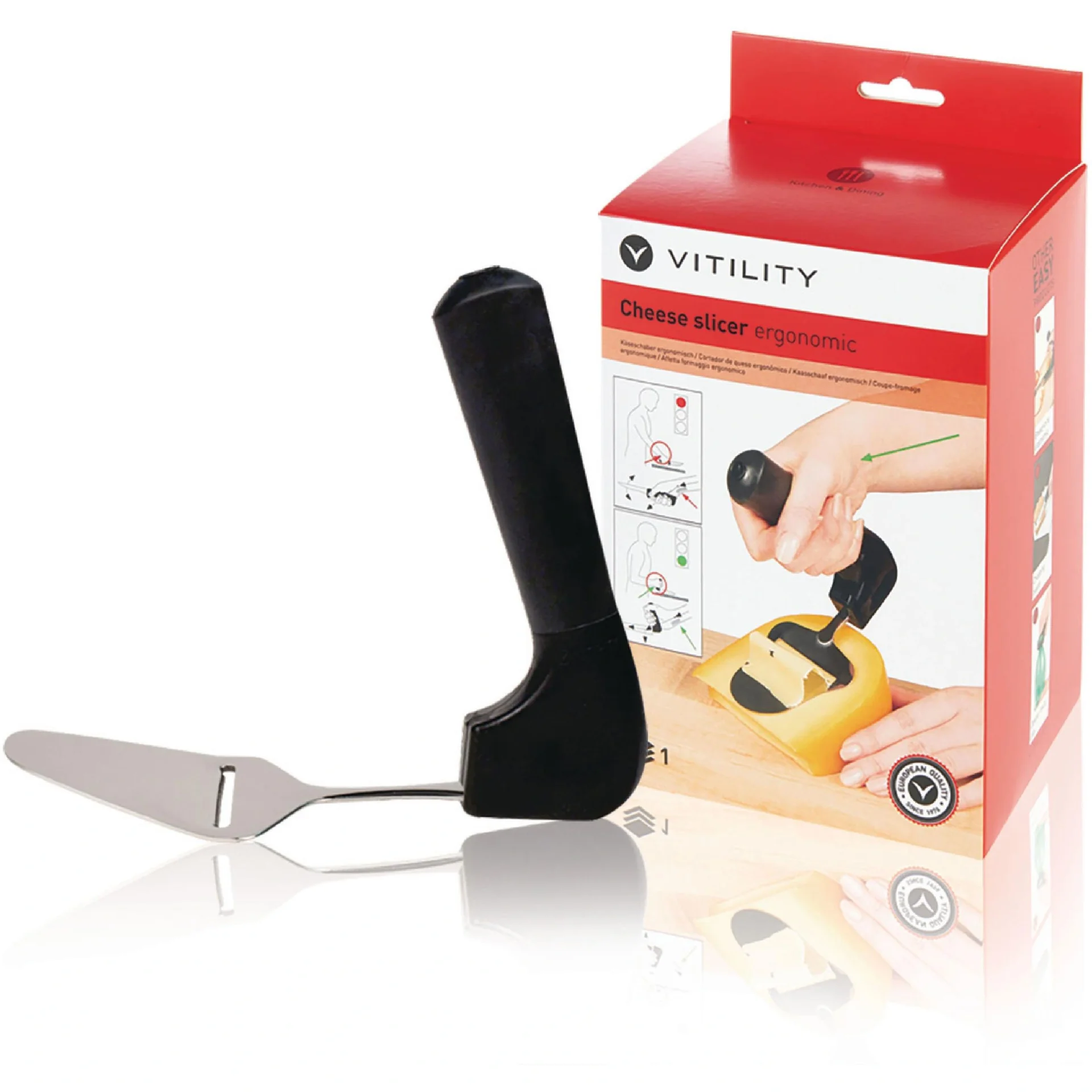 Küchengerät - Ergonomisch Käsehobel - 1