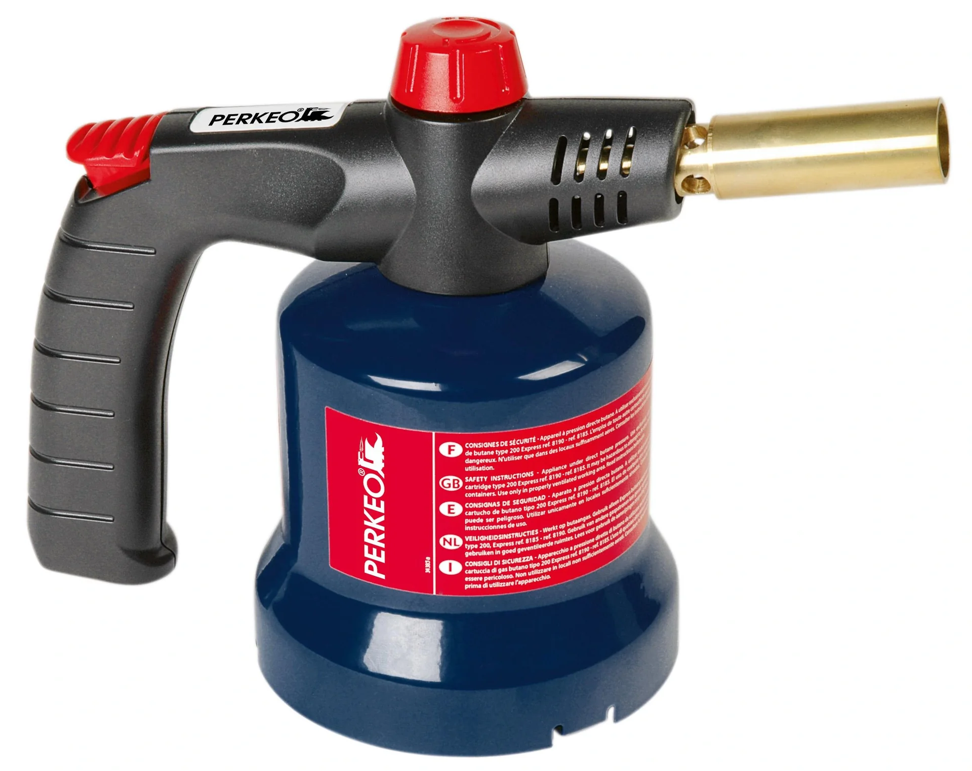 Butan-Piezo-Lötlampe auf Kartuschenbasis - 1