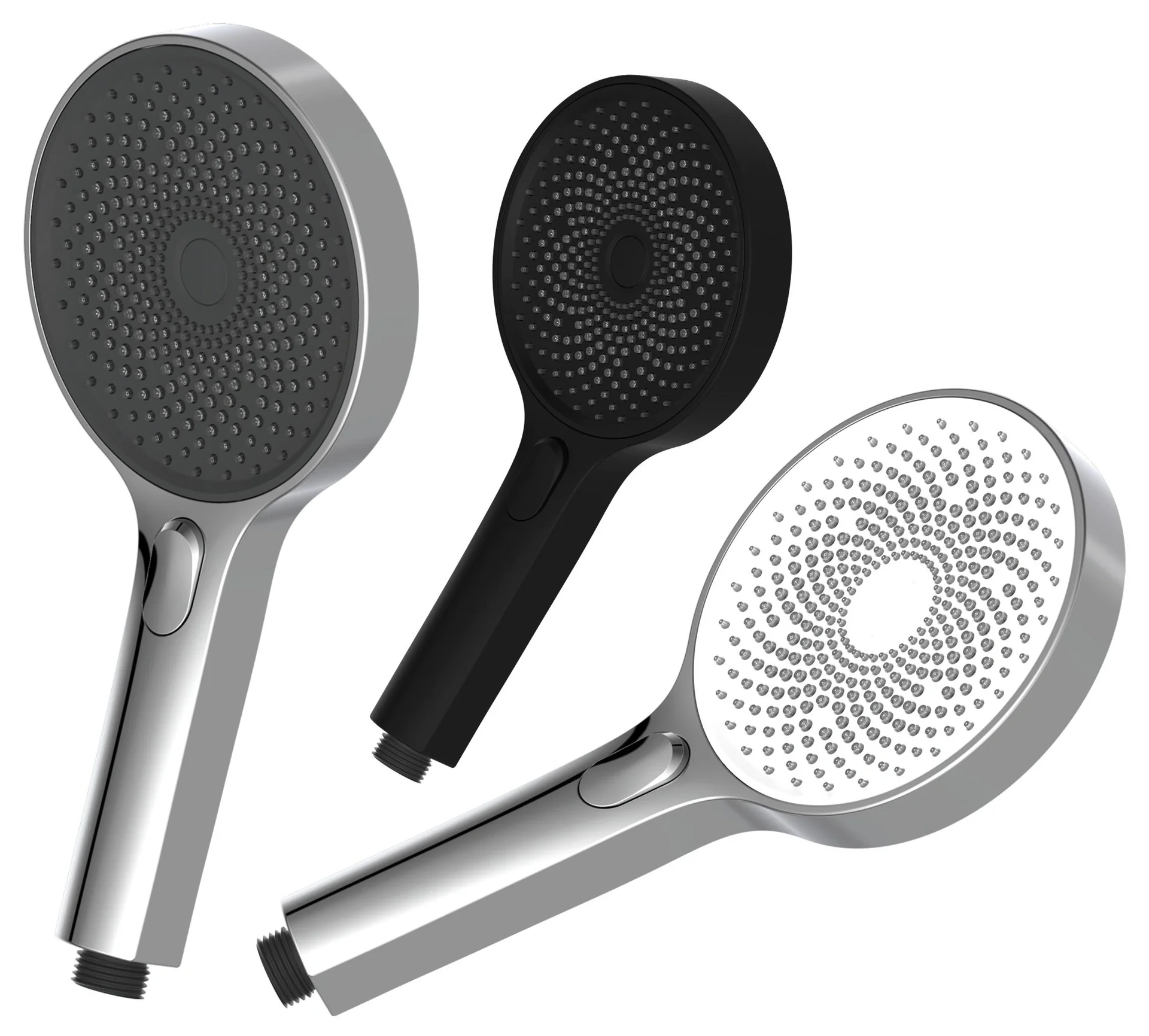 Handbrause "SAMOA RAIN", Chrom/ Anthrazit - 2