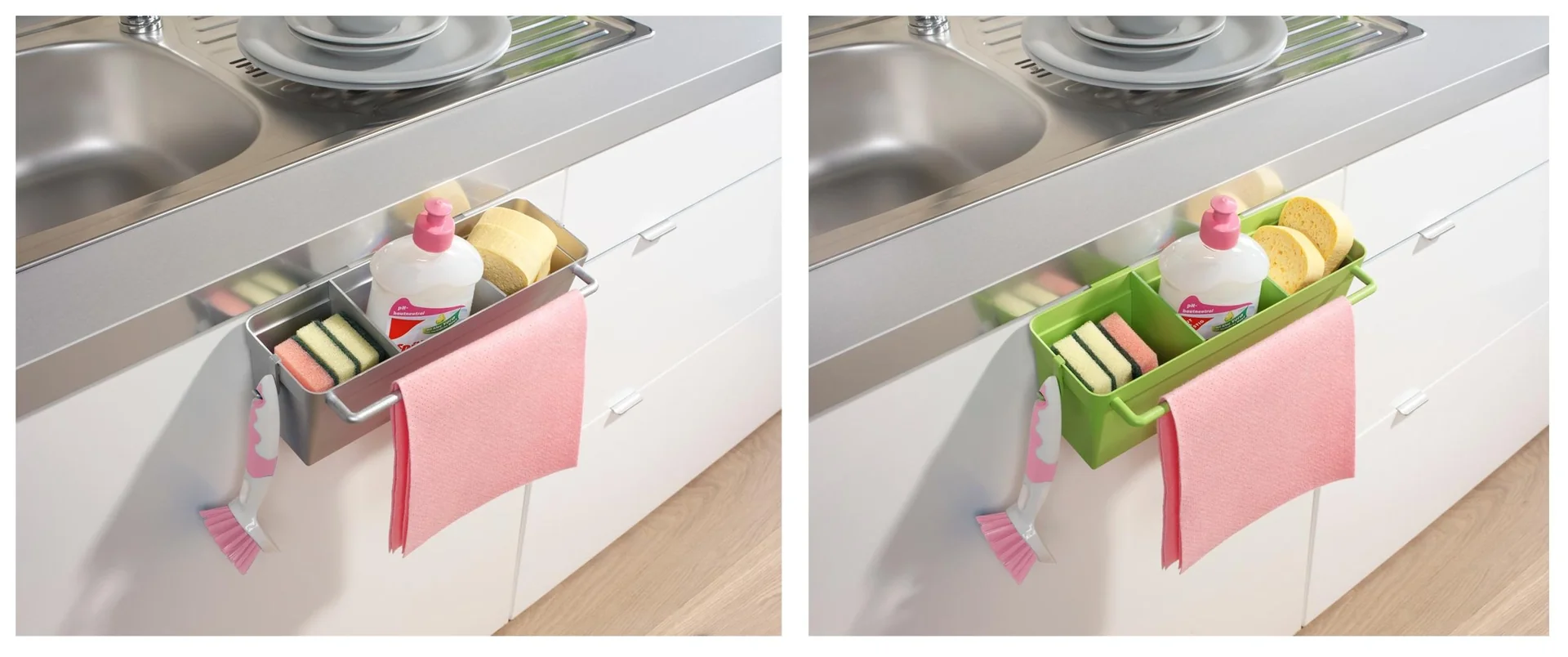 Spülorganizer, grün - 2