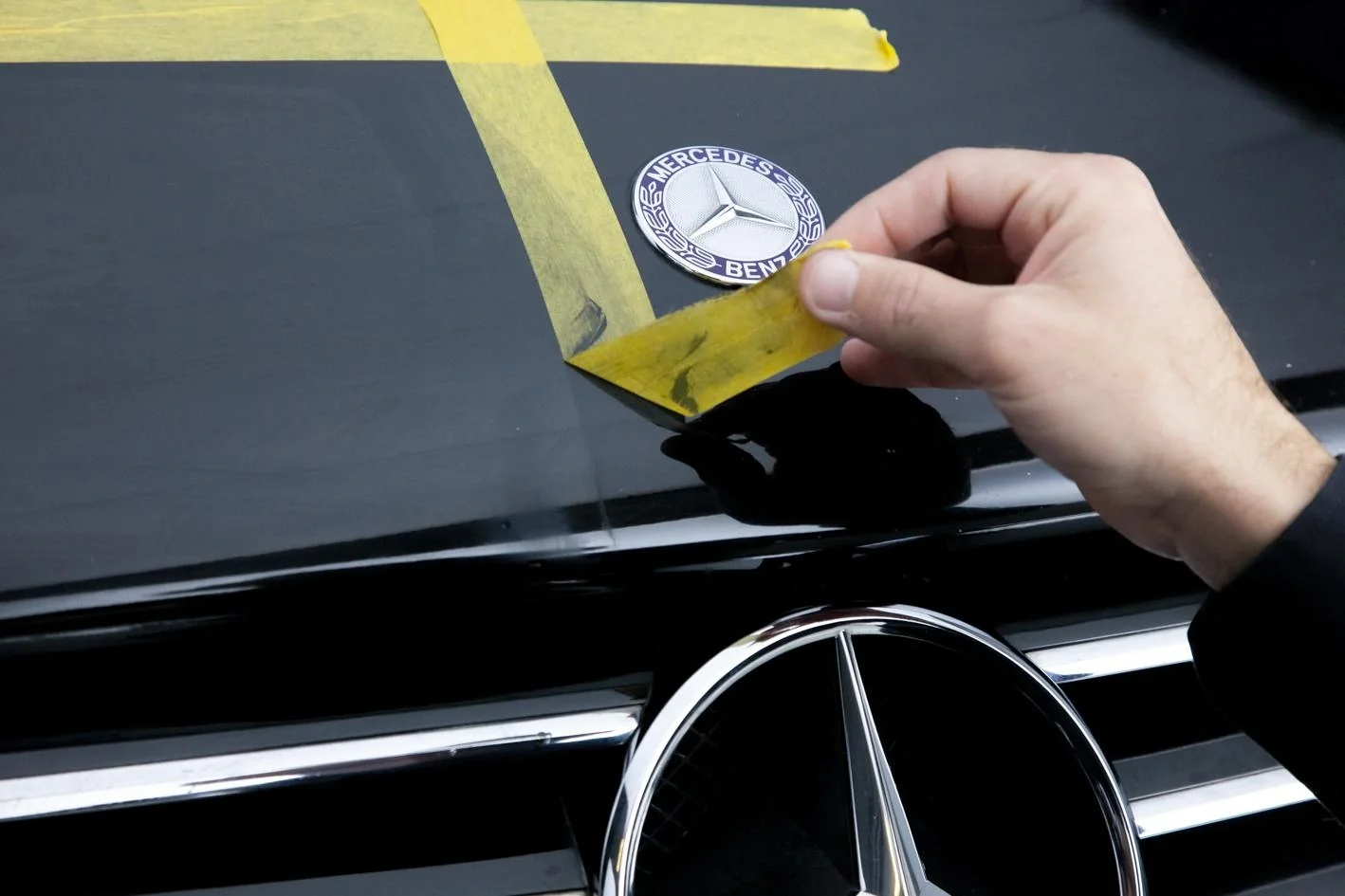 Lack-Steinschlag Reparatur-Set, schwarz - 11