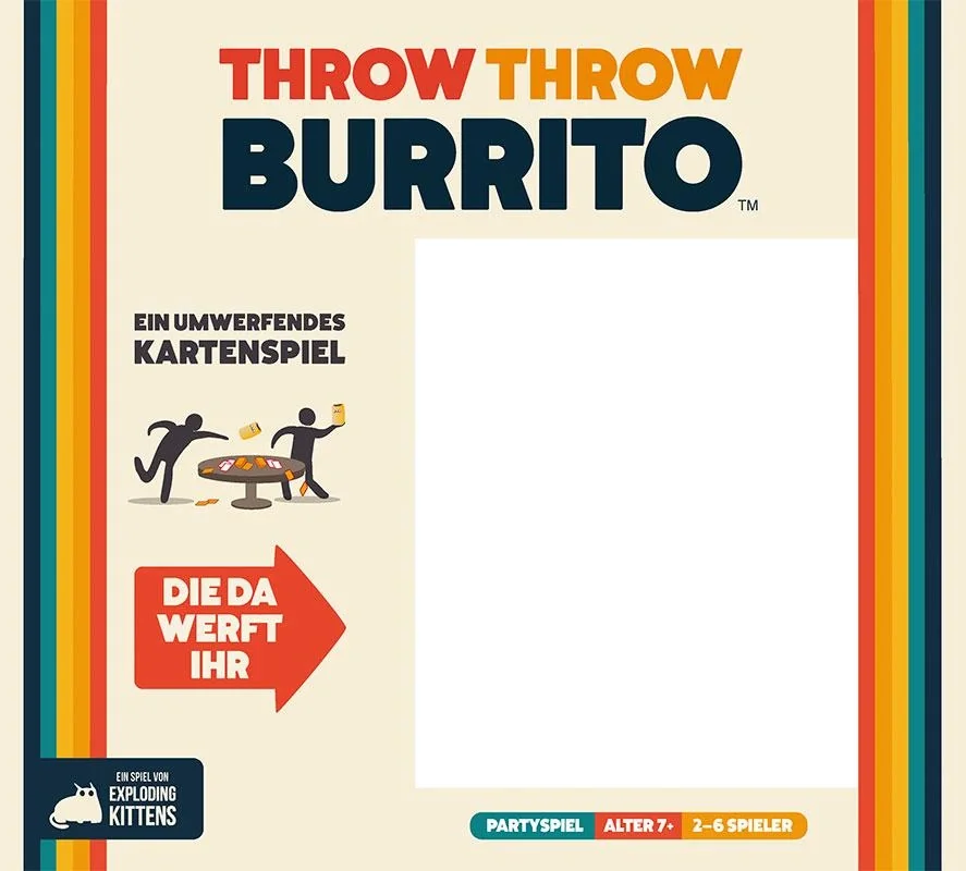 Gesellschaftsspiel Throw Throw Burrito - 2