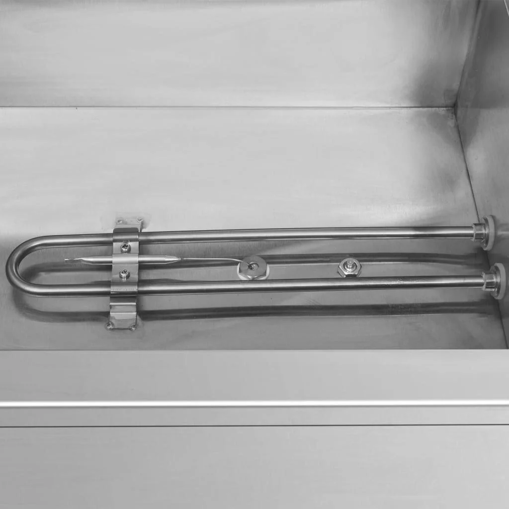 Speisenwärmer Bain-Marie mit 4 Schalen GN 1/2 aus Edelstahl - 3