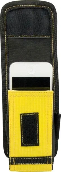 Handytasche, wasserabweisend, schwarz-gelb - 2