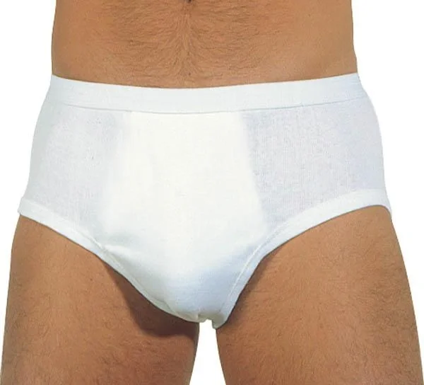 Herren Slips im 10er Pack, Farbe weiß, Gr. 5 - 2