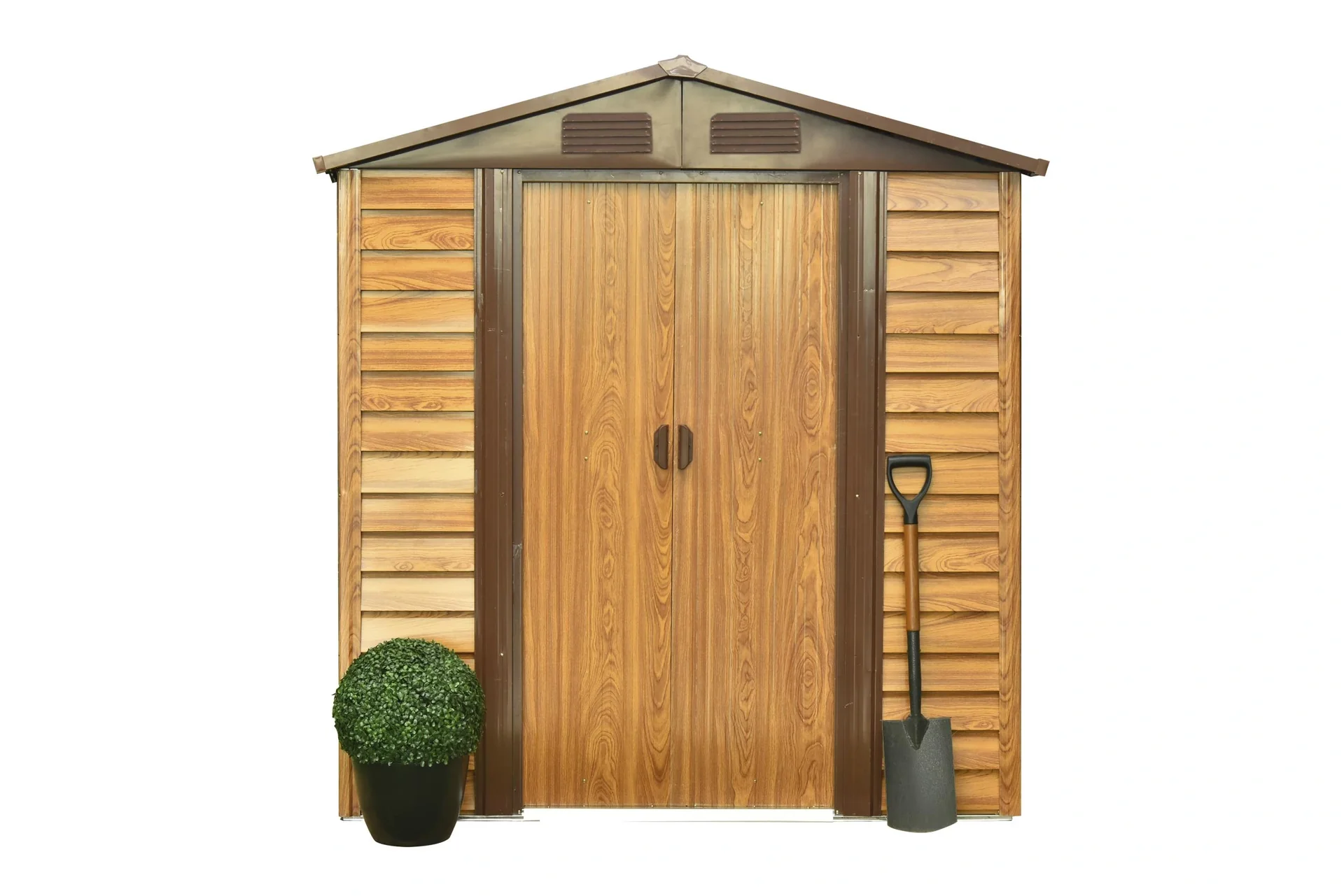 Gerätehaus FRANKFURT II 65, Holzoptik - 7