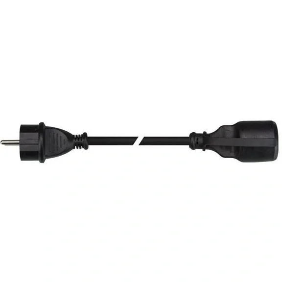 Verlängerungskabel - 15M - Gummi - Erdungsstift - 3G1.5 - IP44 - 4
