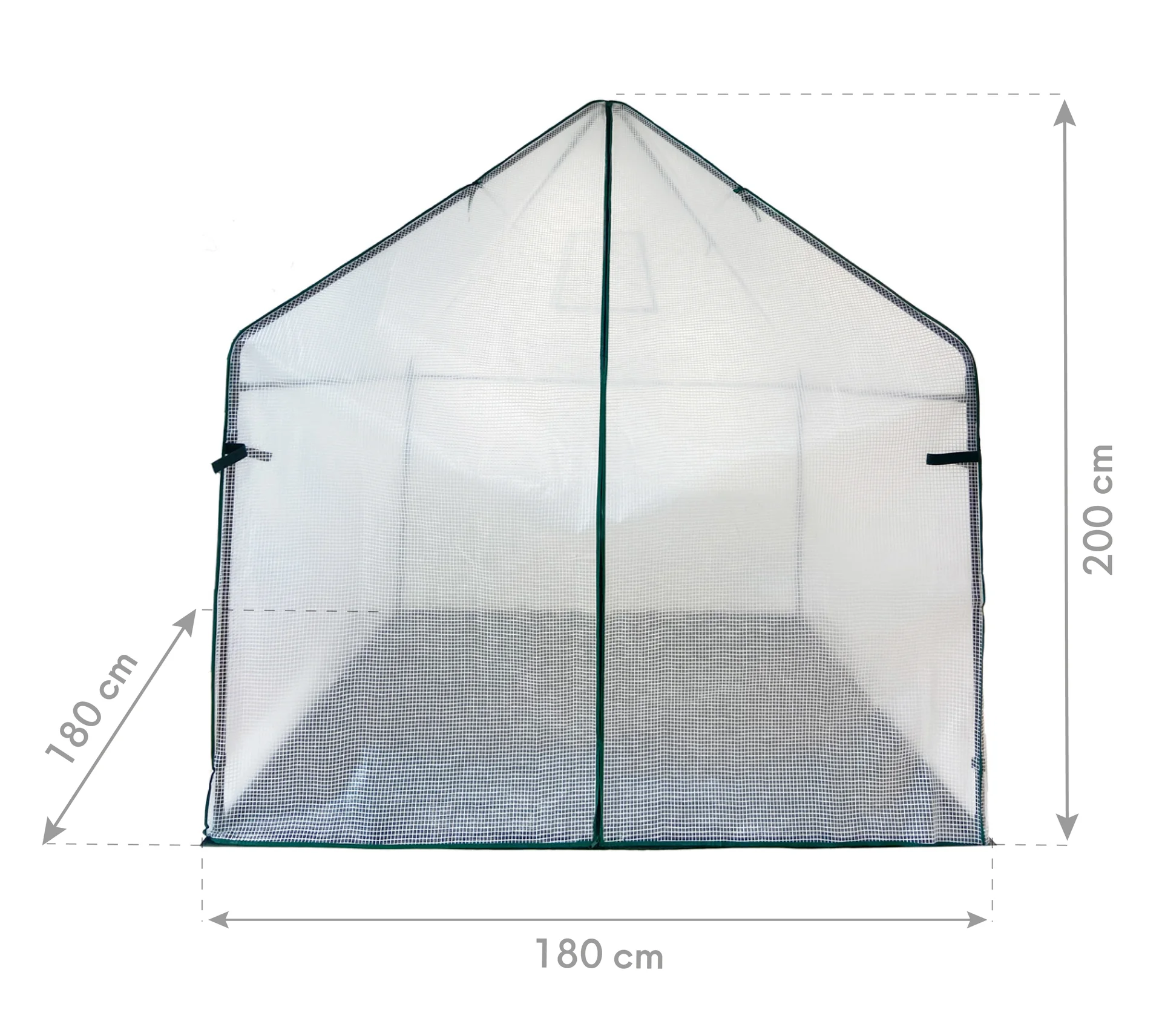 Foliengewächshaus Winterzelt mit Boden Peperoni - 12