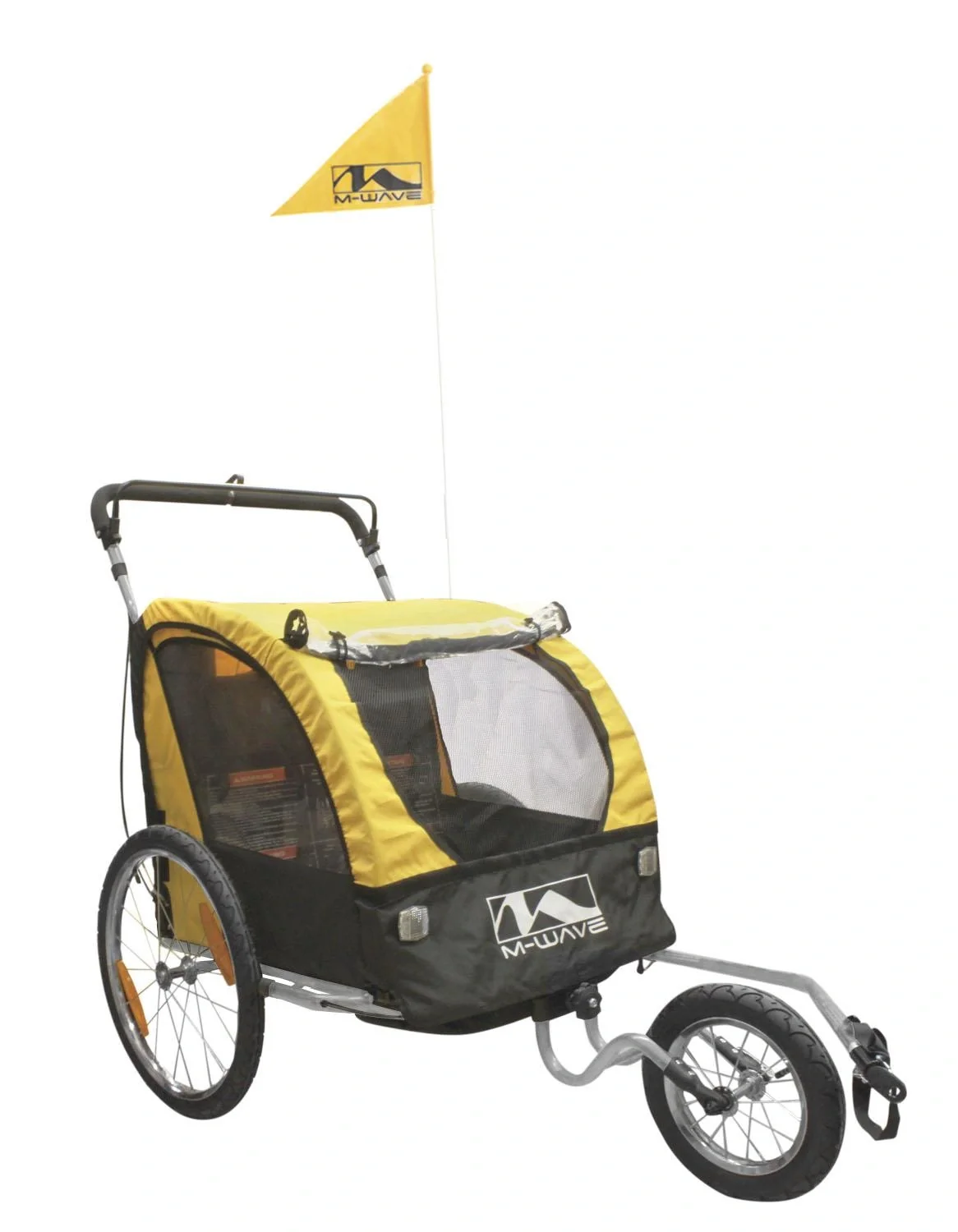 3 in 1 Kinder-, Gepäck- und Jogging Fahrradanhänger/-wagen 20" - 1