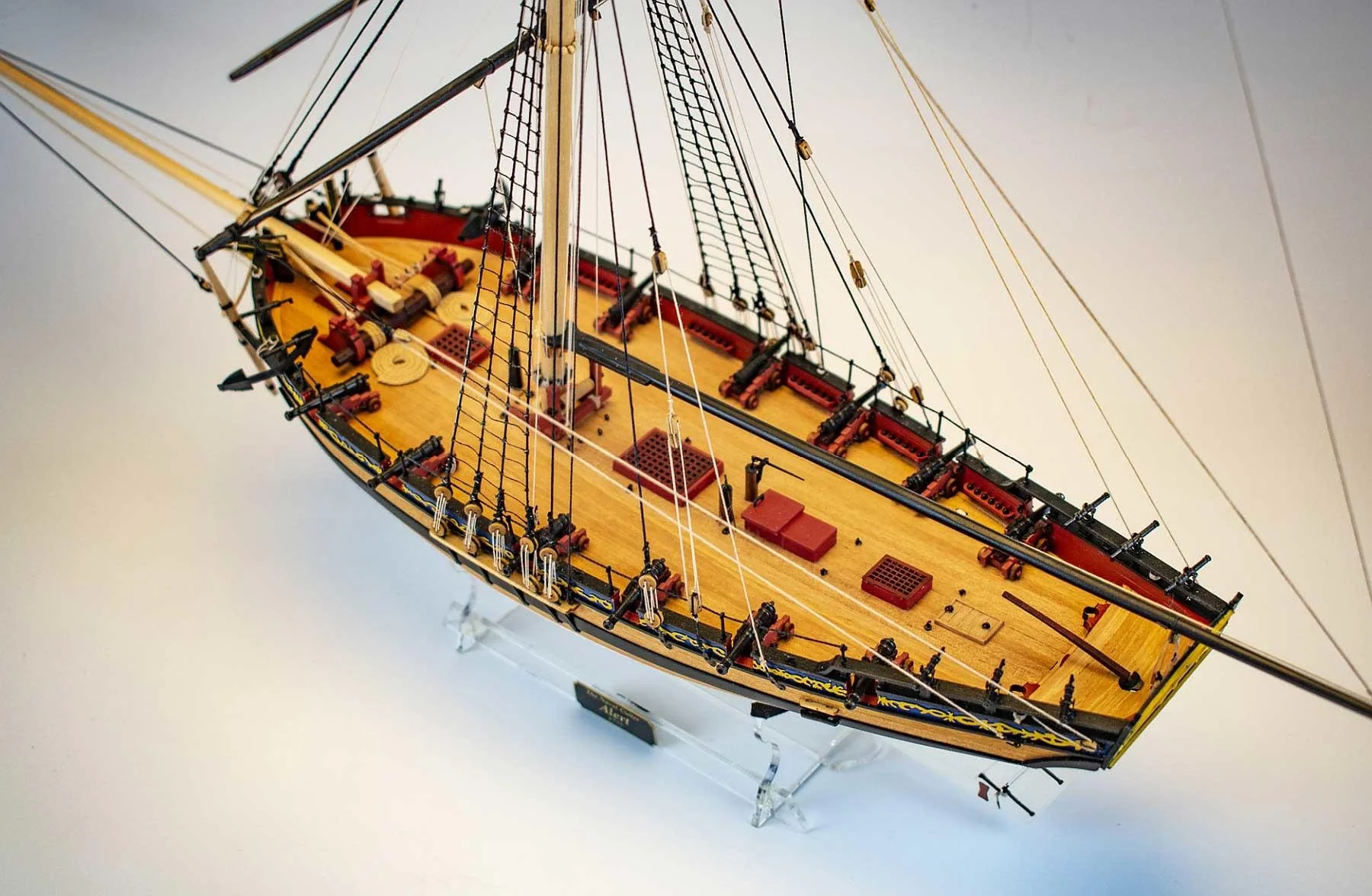 Bausatz HM Cutter Alert 1777 im Maßstab 1:64 - 6