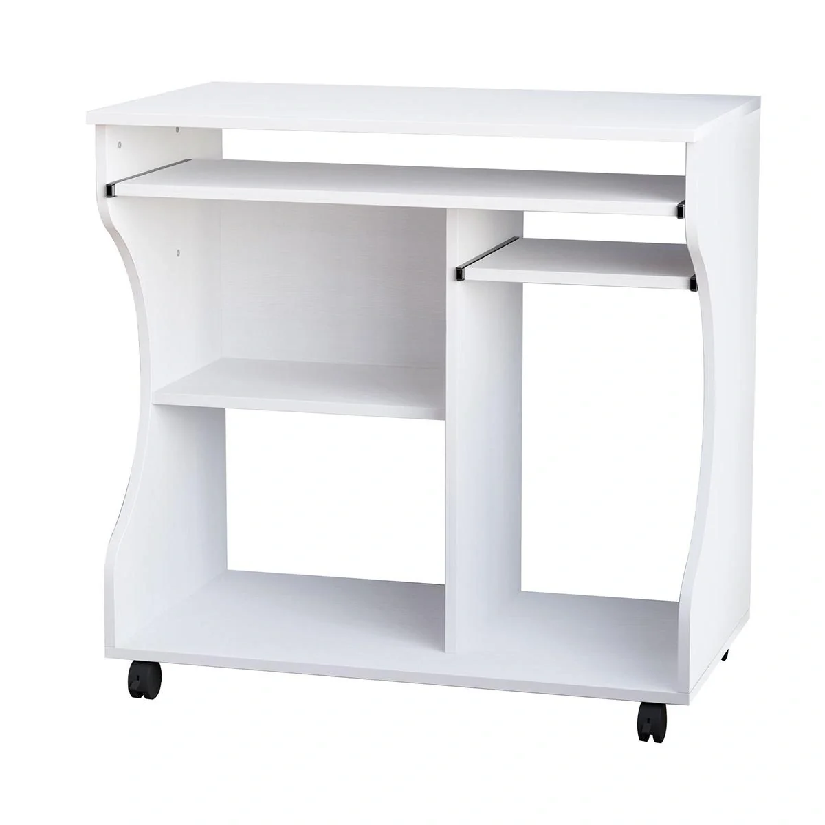 Computertisch mit Rollen Schreibtisch mit Rollen - 4
