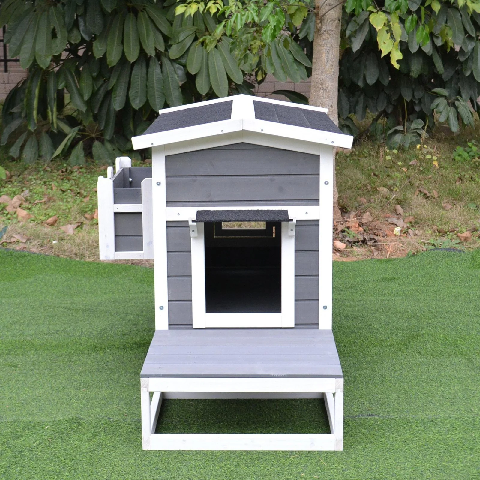 Katzenhaus mit Terrasse und Balkon - 7