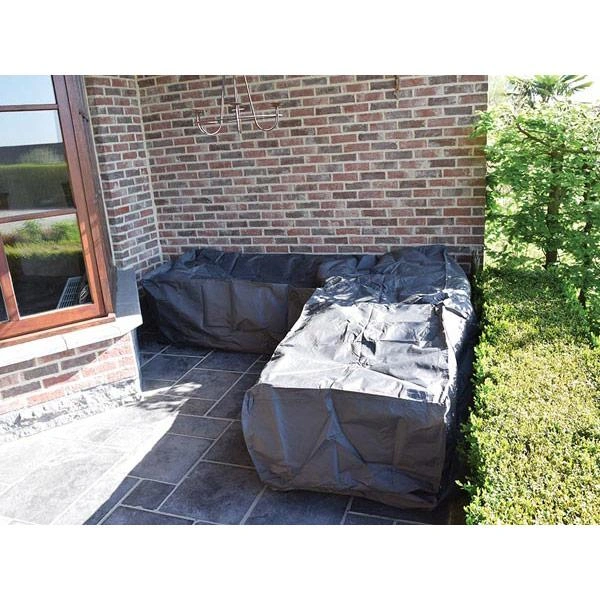 SCHUTZHÜLLE FÜR L-FÖRMIGES LOUNGE-SET - 300 cm - 1