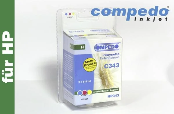 Druckerpatrone für HP 343/8766EE colour - 2