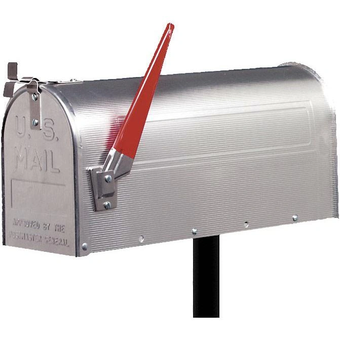 US mailbox massiv aluminium - 1