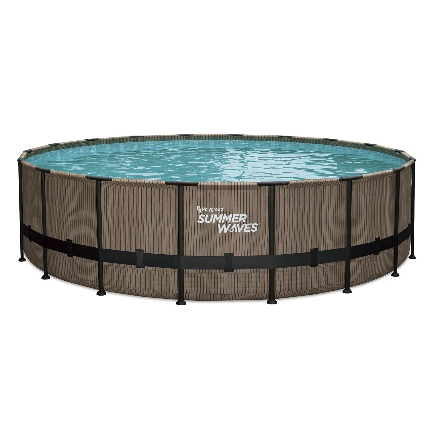 Elite Frame Pool Ø549 x 132 cm Stein grau - 2