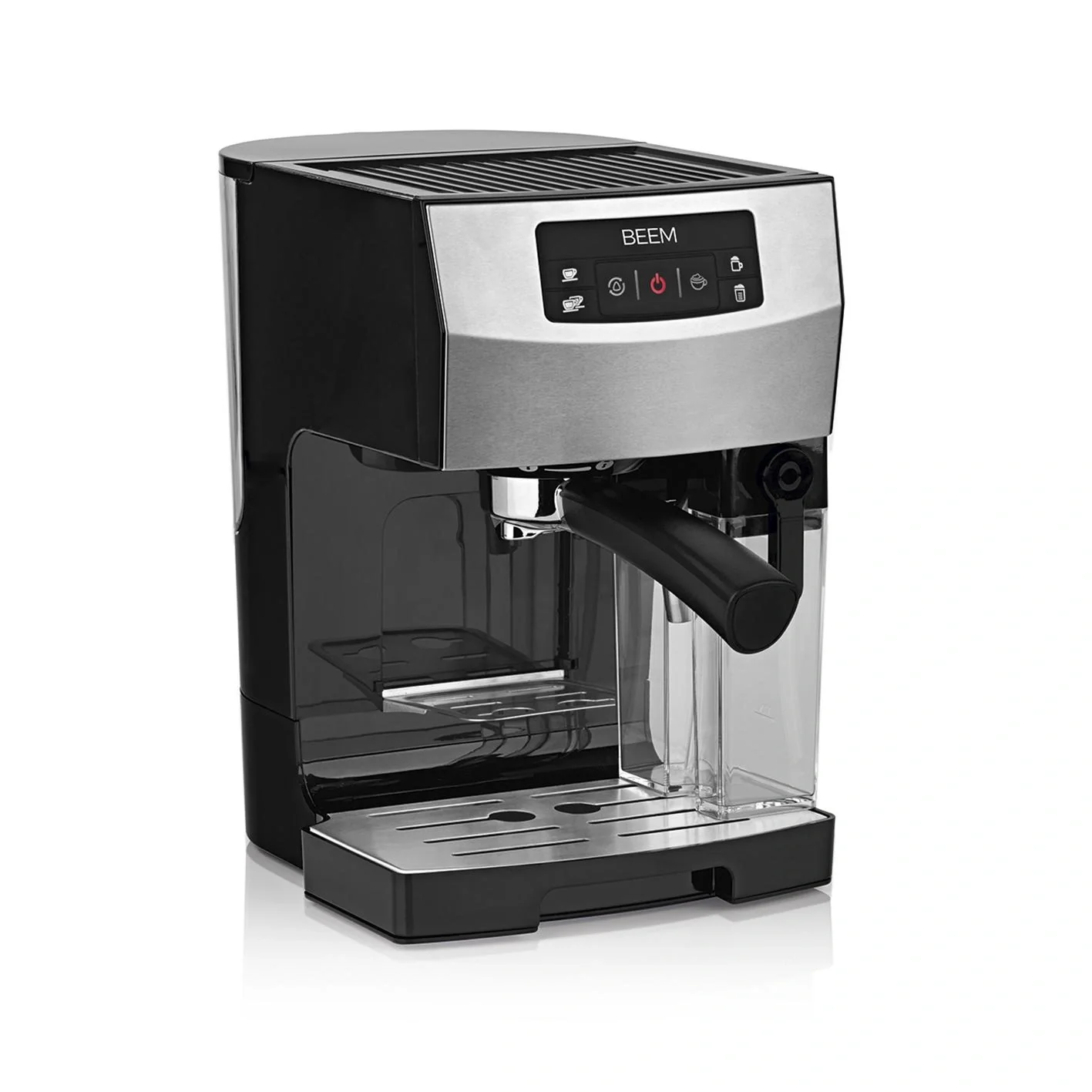 Siebträger-Maschine Espresso Classico II, 1450 Watt Schwarz/ Edelstahl - 9