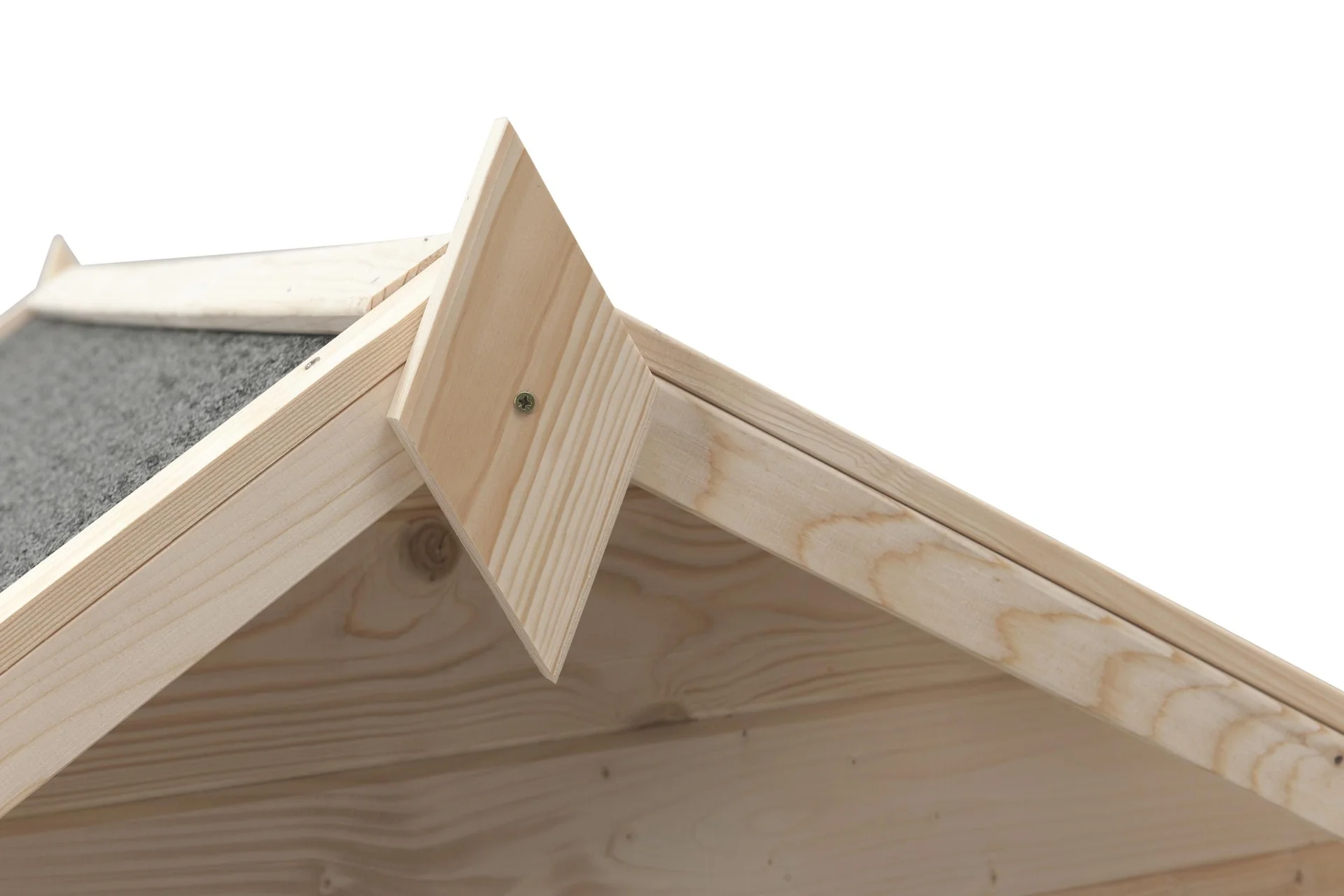 Spielhaus Monique Holz Satteldach 1200 mm x 1200 mm x 1600 mm - 6