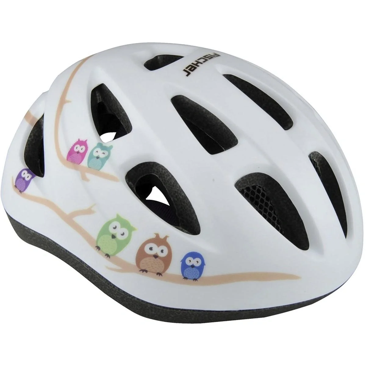 Kinderfahrradhelm Eule, S/M - 1
