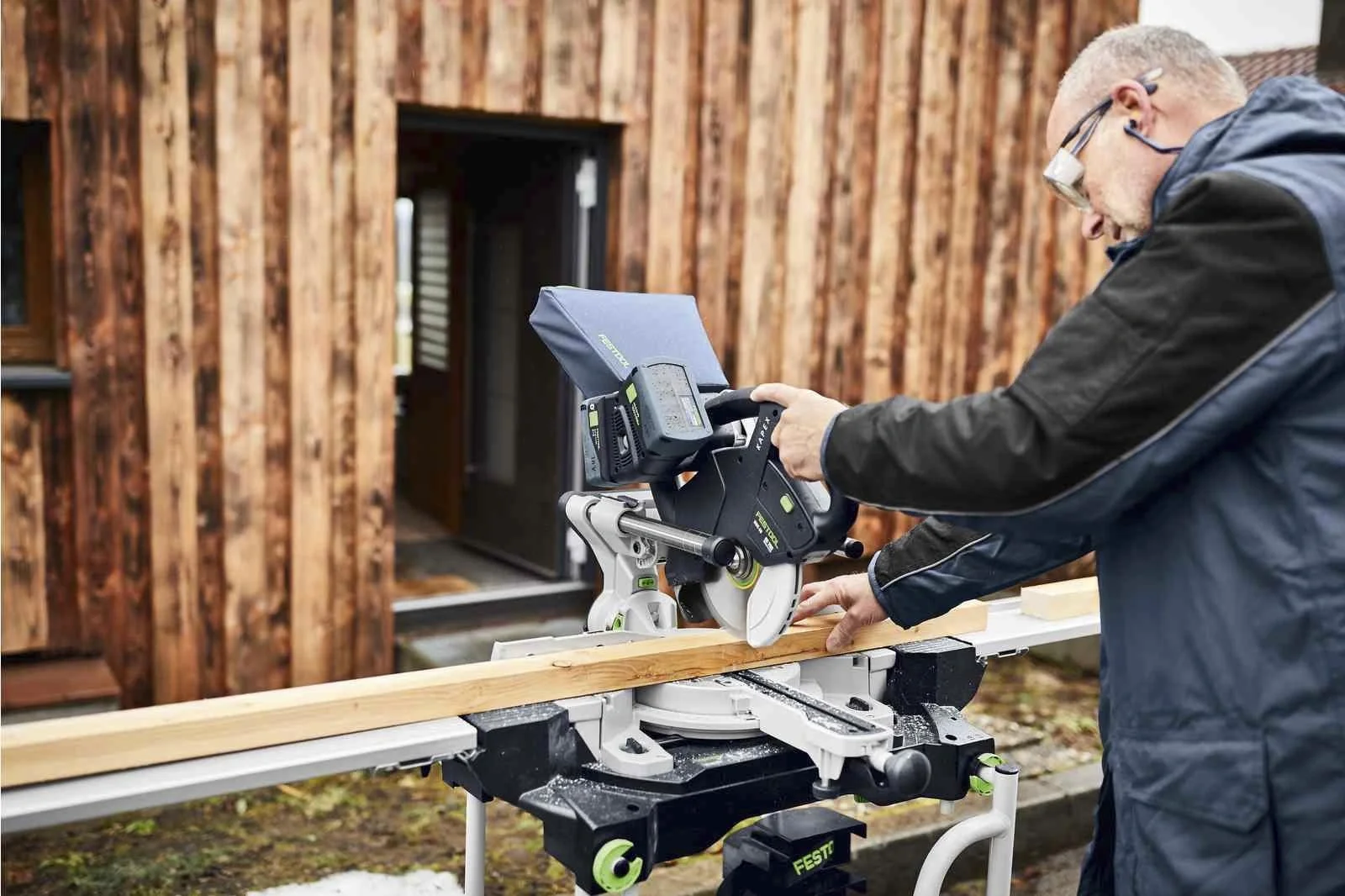 Akku-Kapp-Zugsäge KSC 60 EB-Basic KAPEX - 6