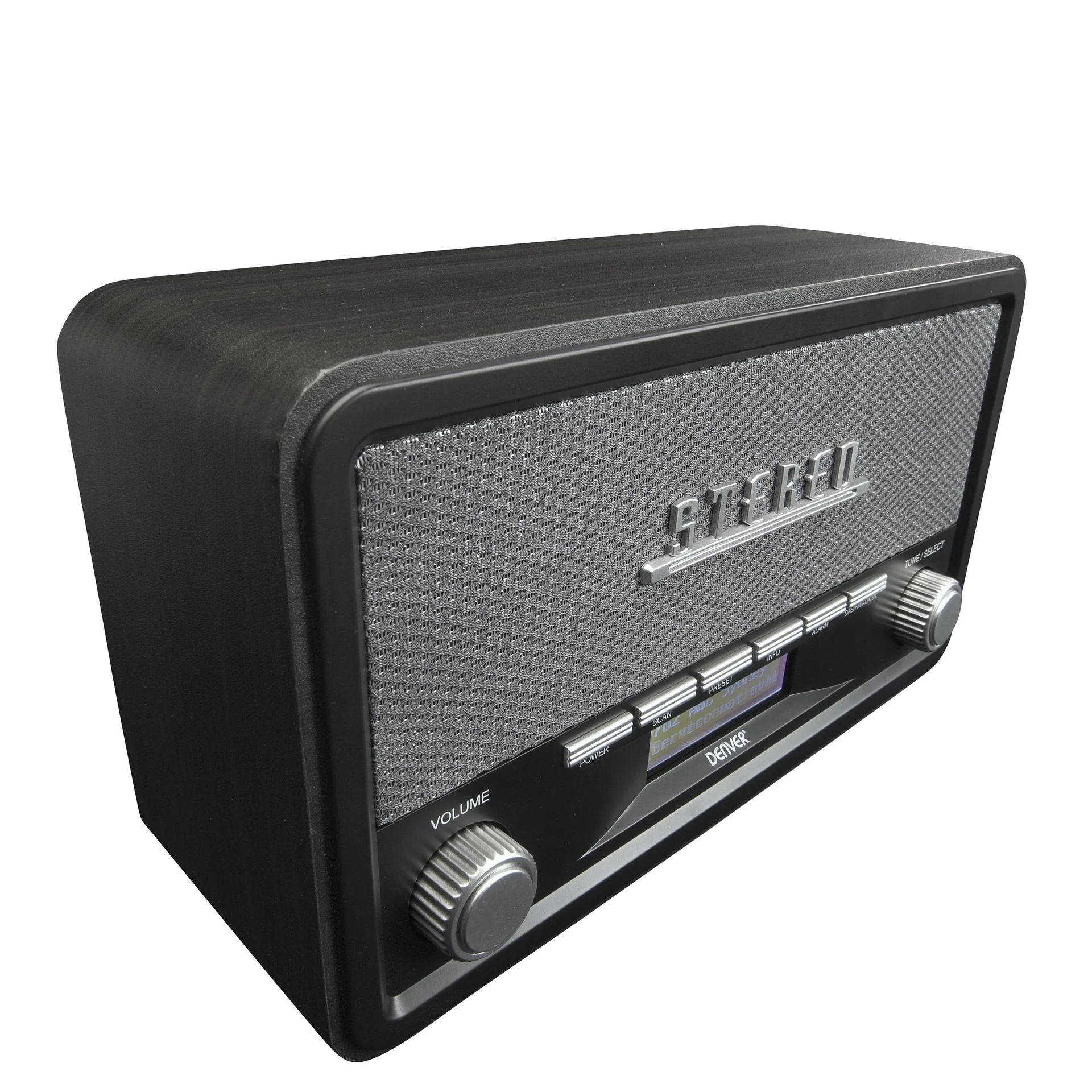 DAB+ Retro Radio mit Bluetooth, Uhr und Wecker - 6