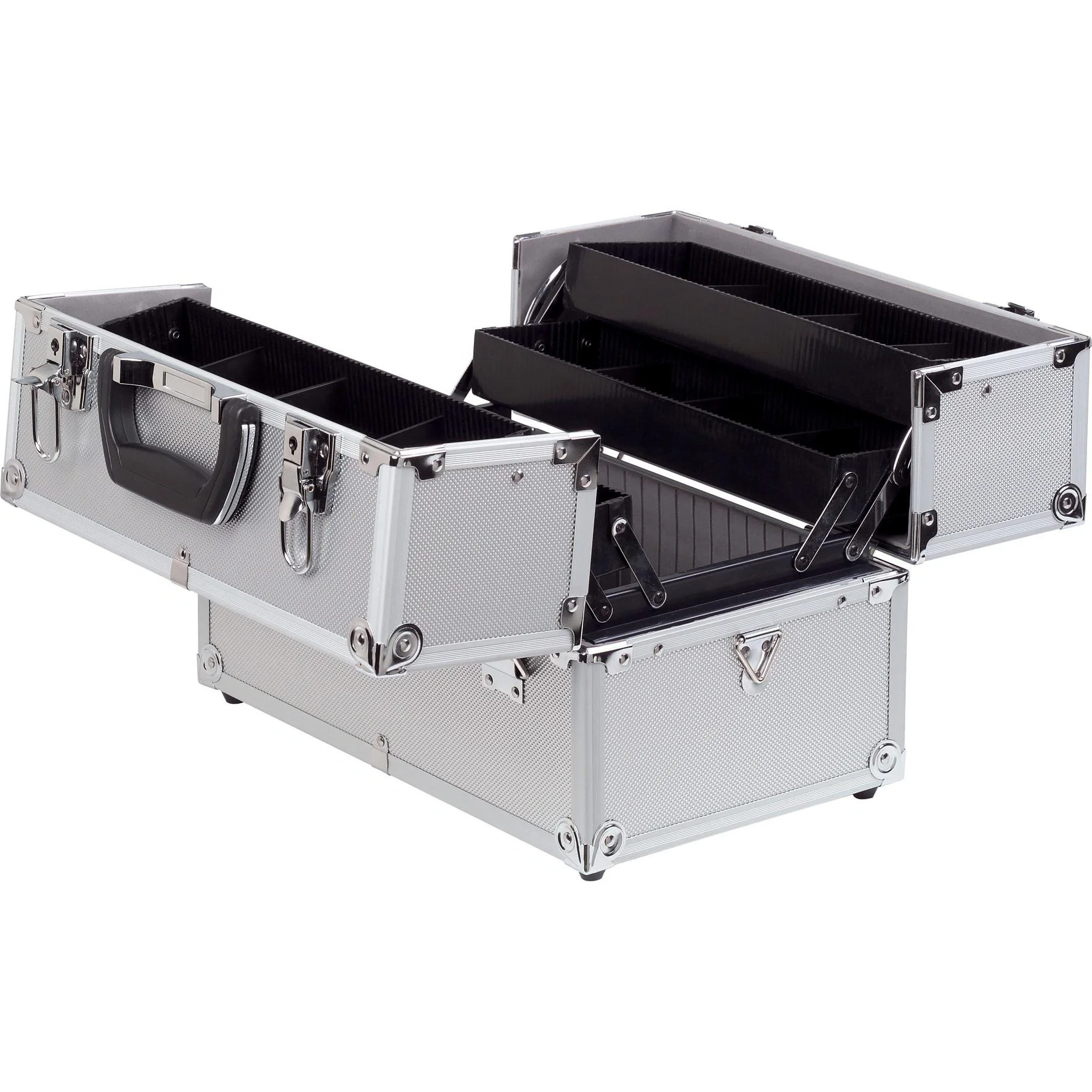 ERRO Aluminium Faltschachtel, 4 Schalen - 1