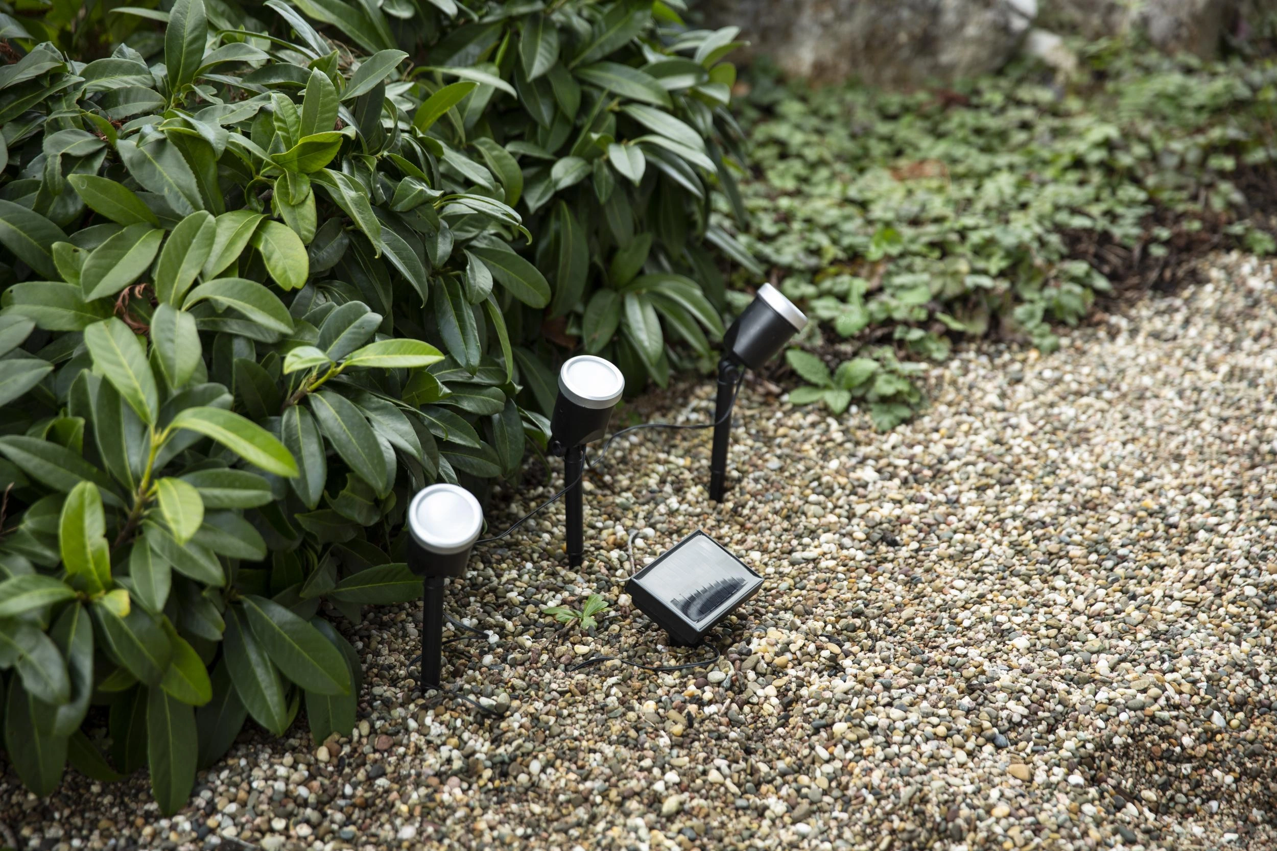 Tony LED Solar Spotleuchte 3er Set - 8