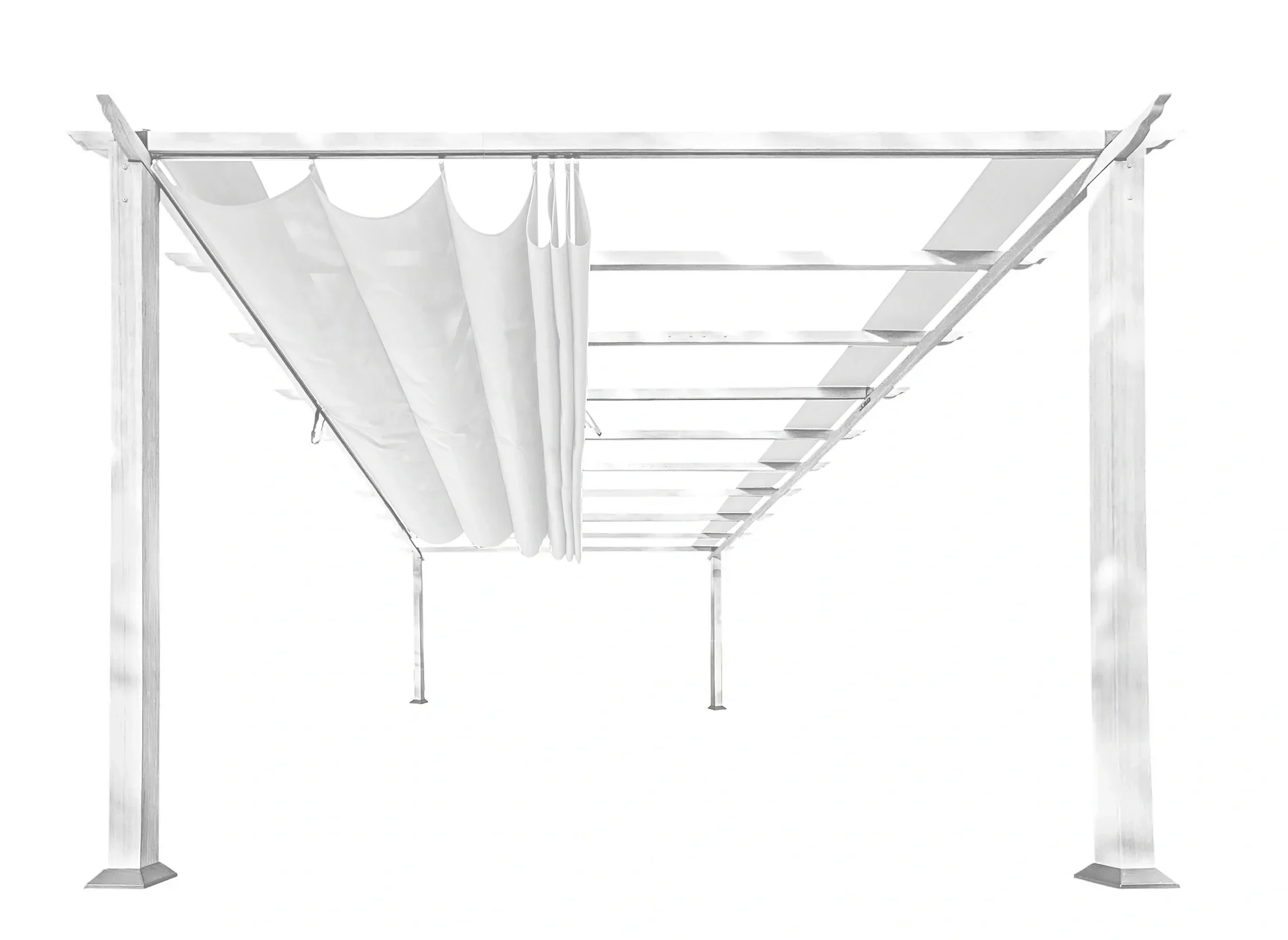 Pergola Florida 11 x 11, weiß - 7
