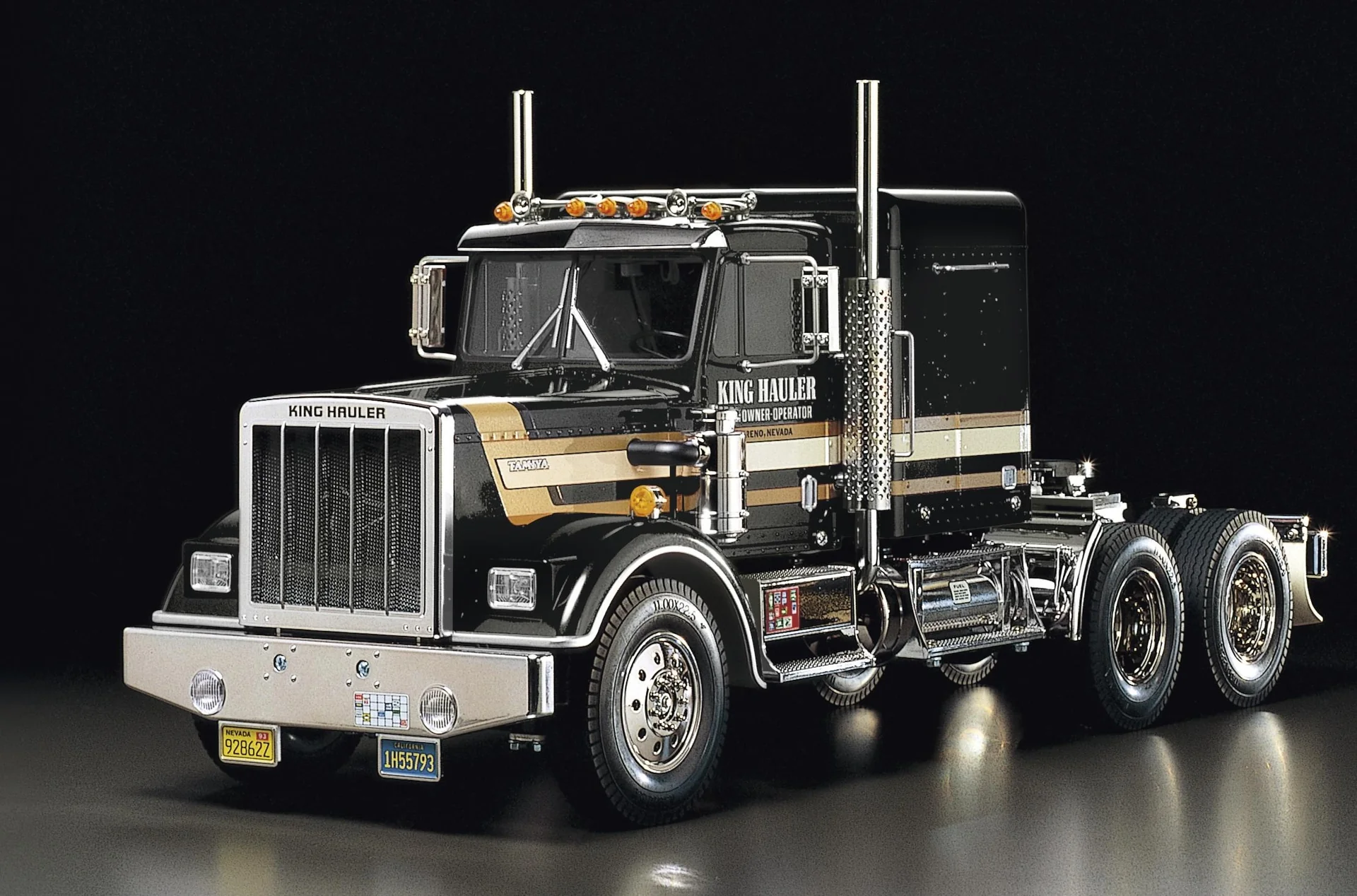 RC Truck Bausatz 1:14 King Hauler Black Edition - 1