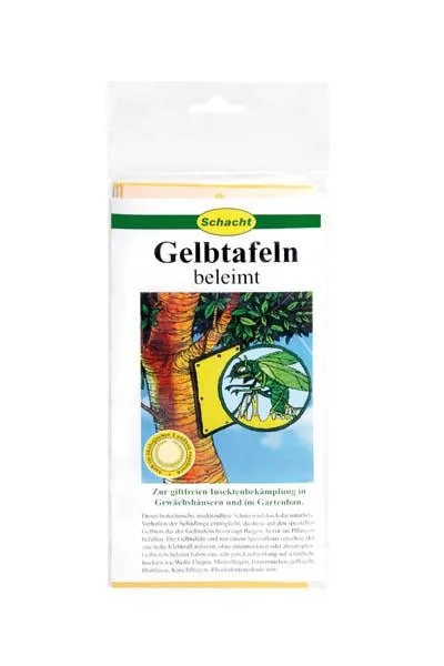 Gelbtafeln beleimt, 7 St. - zur giftfreien Insektenbekämpfung - 3