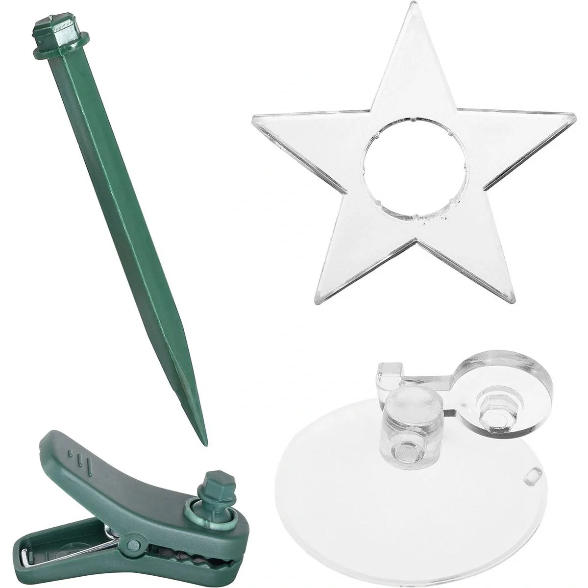 LED-Weihnachtsbaumlichter - Weihnachtsbaumschmuck - Set mit 30 farbigen Lichtern, ferngesteuert - 9