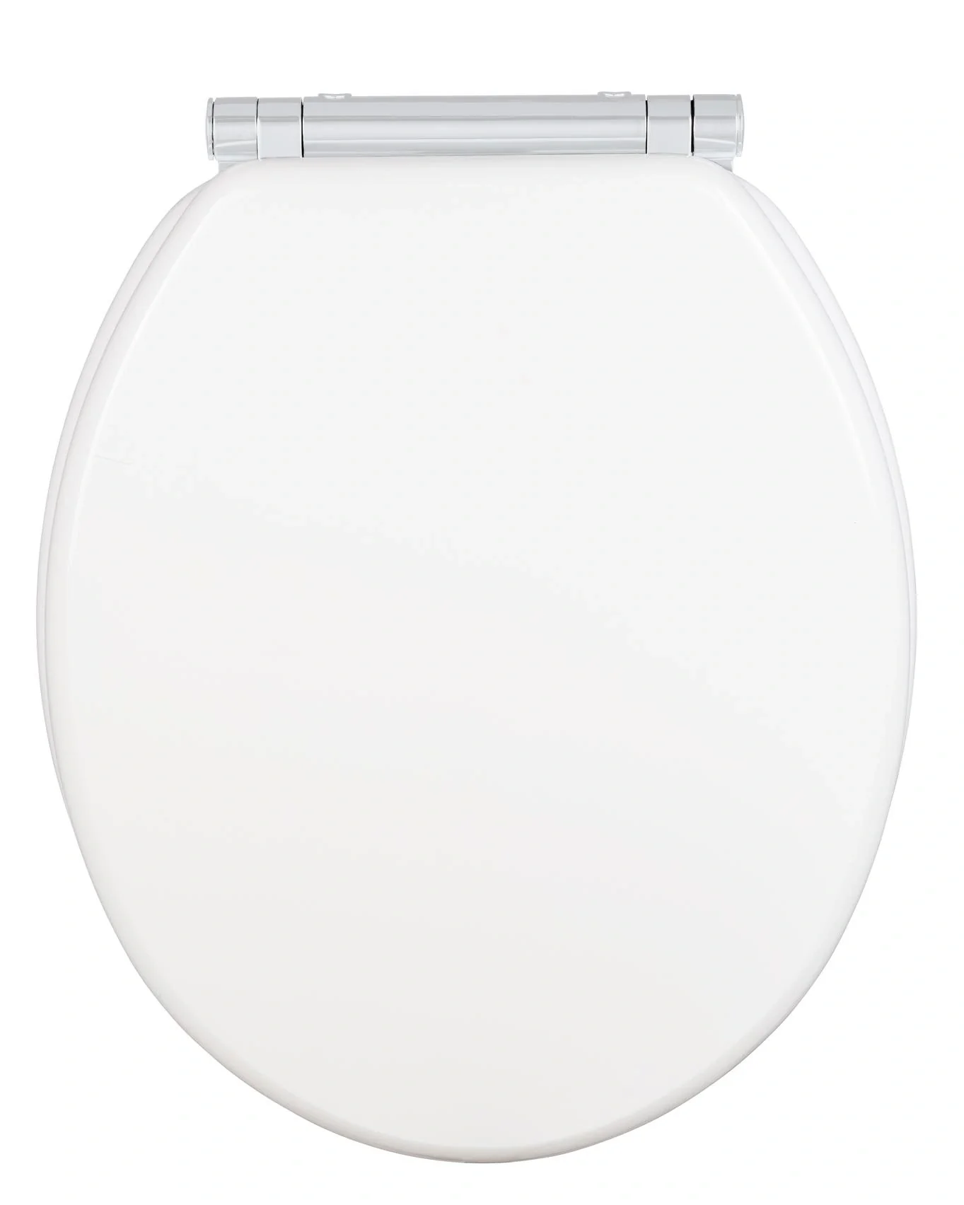 WC-Sitz Morra Weiß glänzend, Universalform, aus massivem MDF - 4