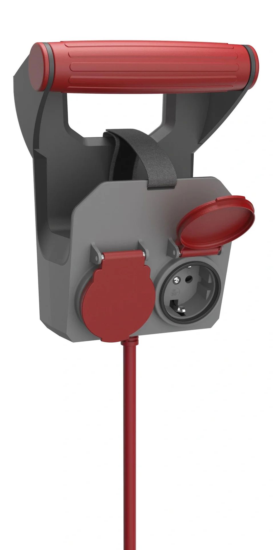 Kabelhalterung Roll On mit 10m Gummileitung - 2